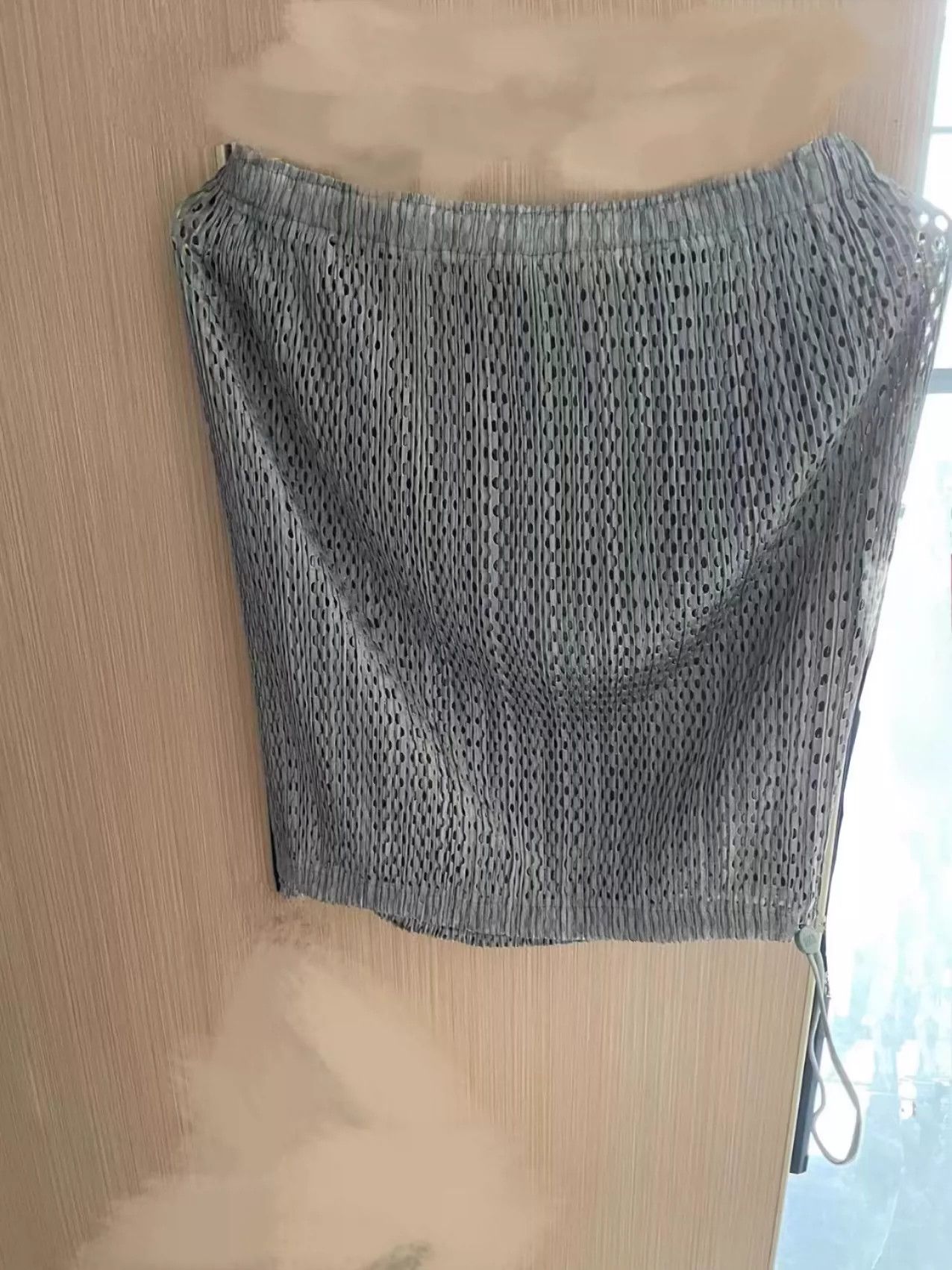 Issey Miyake issey miyake Grey hollow vest Size US M / EU 48-50 / 2 - 5 Thumbnail