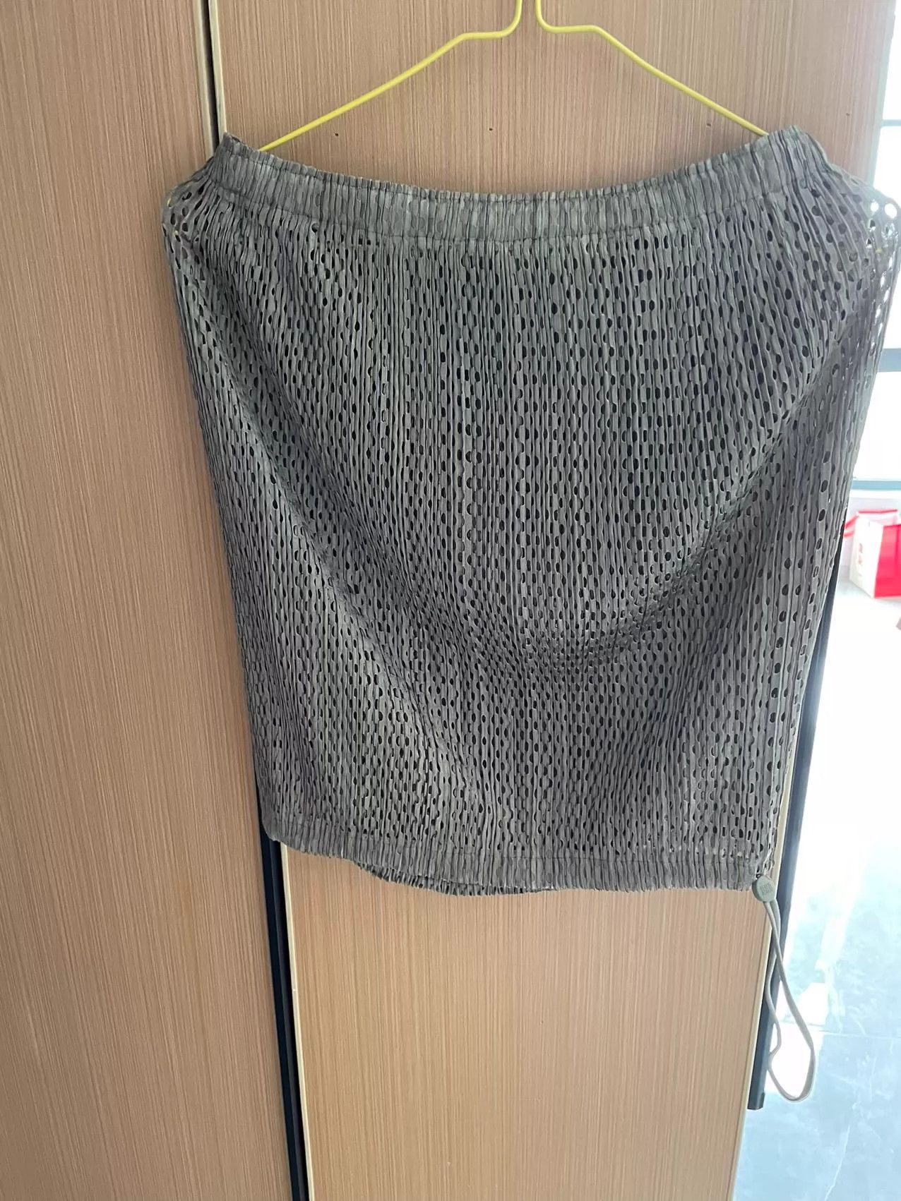 Issey Miyake issey miyake Grey hollow vest Size US M / EU 48-50 / 2 - 6 Thumbnail