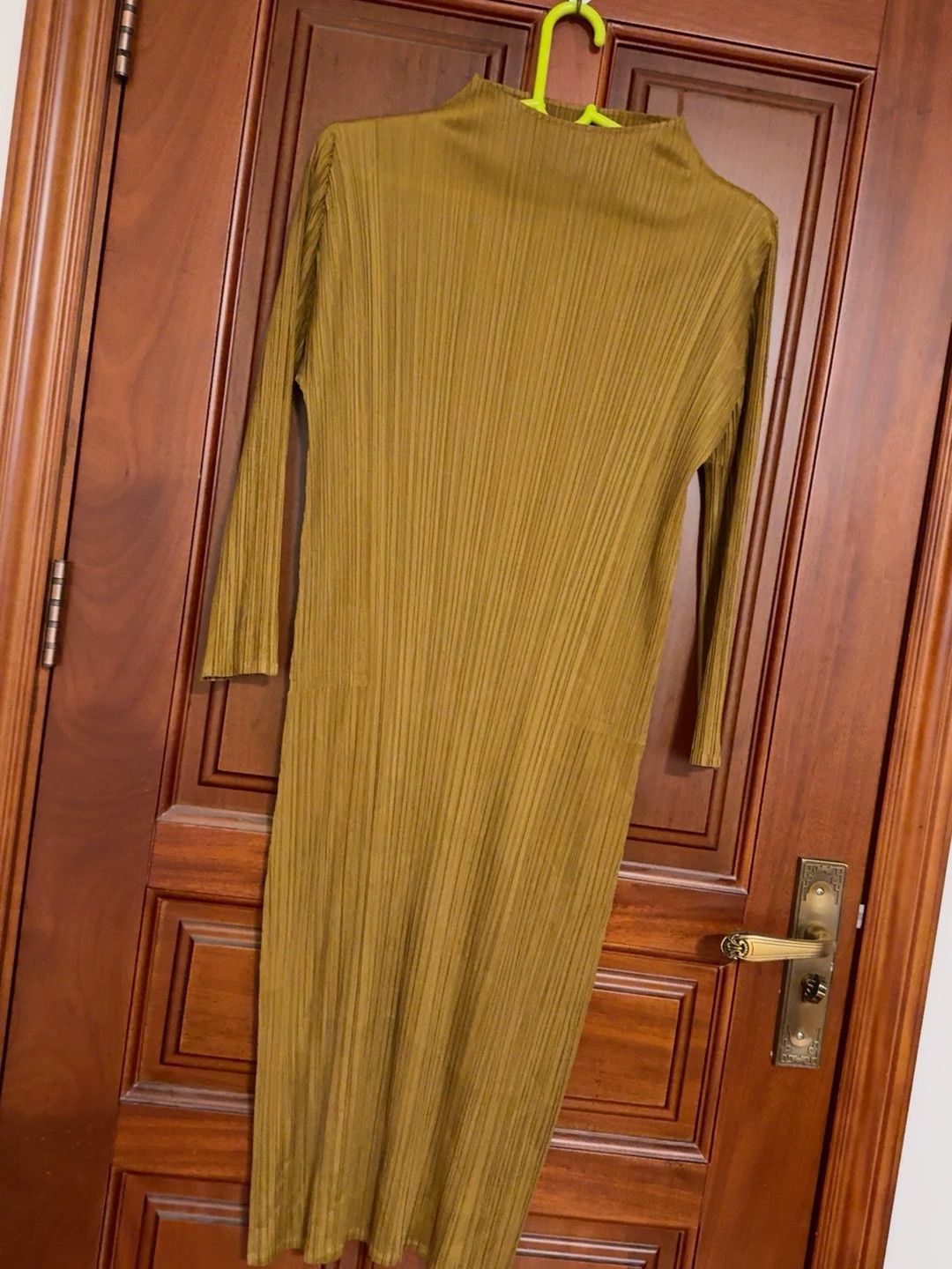 Issey Miyake issey miyake Yellow pleated long sleeved shirt Size US M / EU 48-50 / 2 - 4 Thumbnail