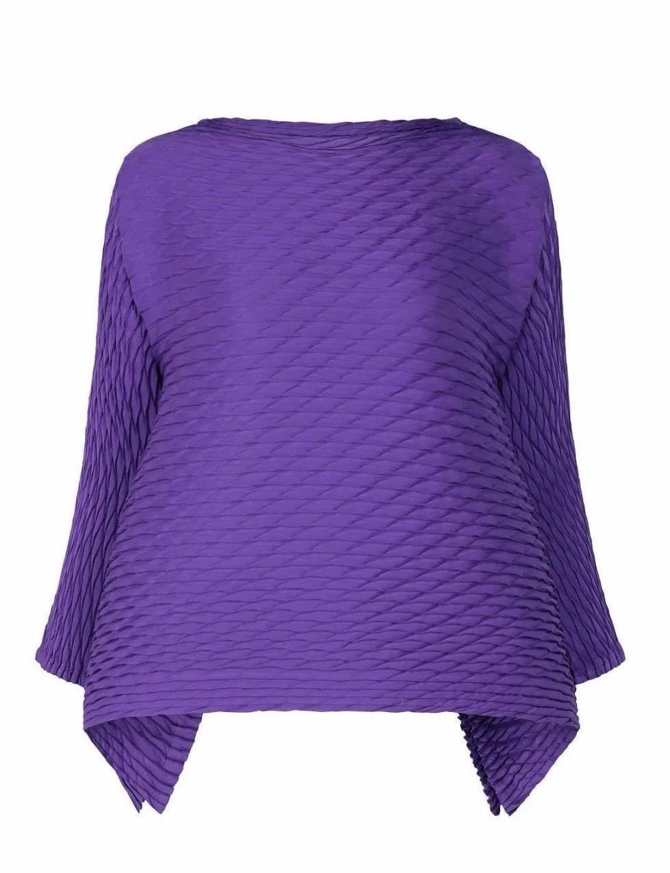 Issey Miyake issey miyake Purple fish scale top Size US M / EU 48-50 / 2 - 3 Thumbnail