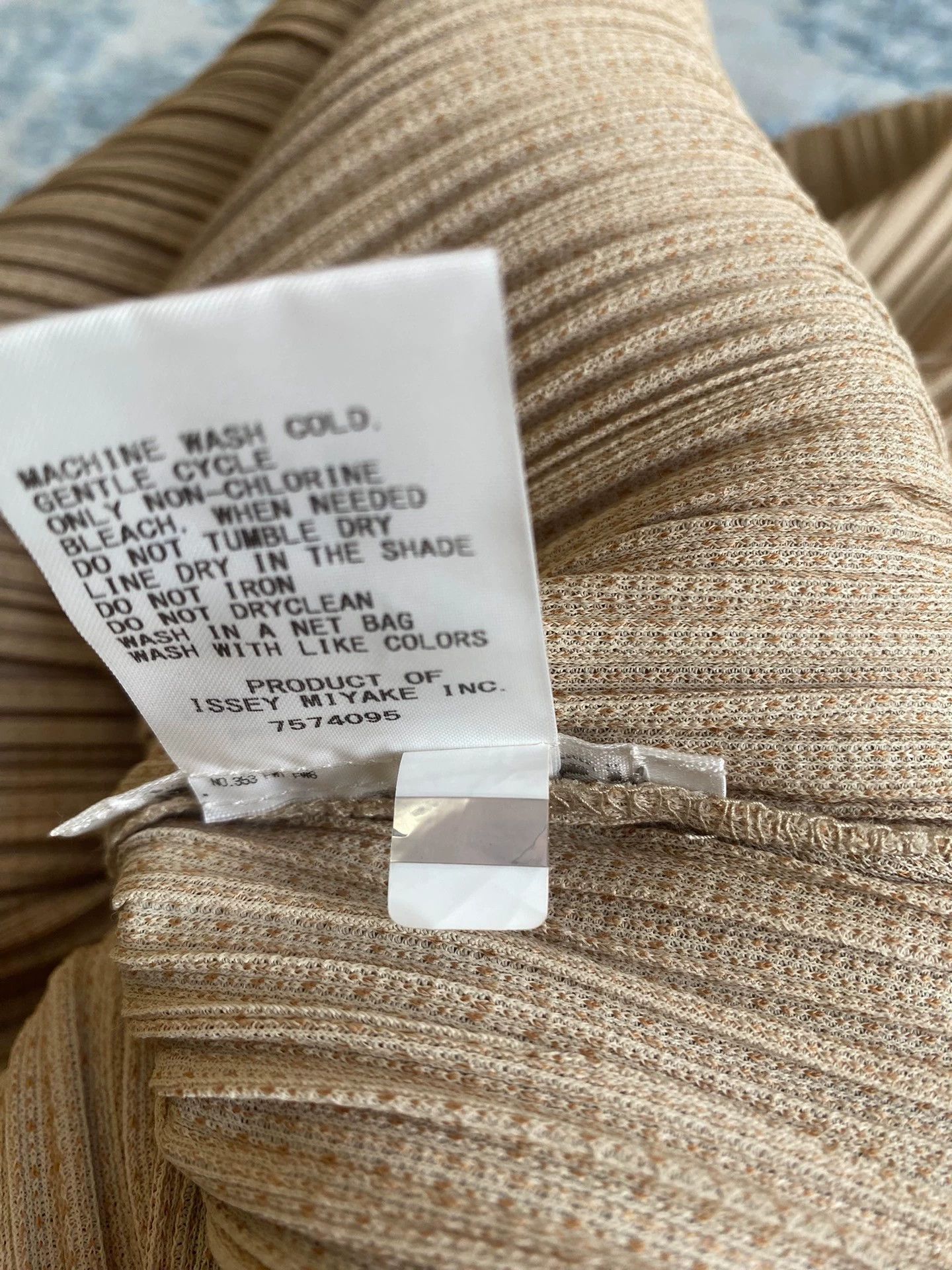 Issey Miyake issey miyake Mixed cotton pleated dress Size US 30 / EU 46 - 4 Thumbnail