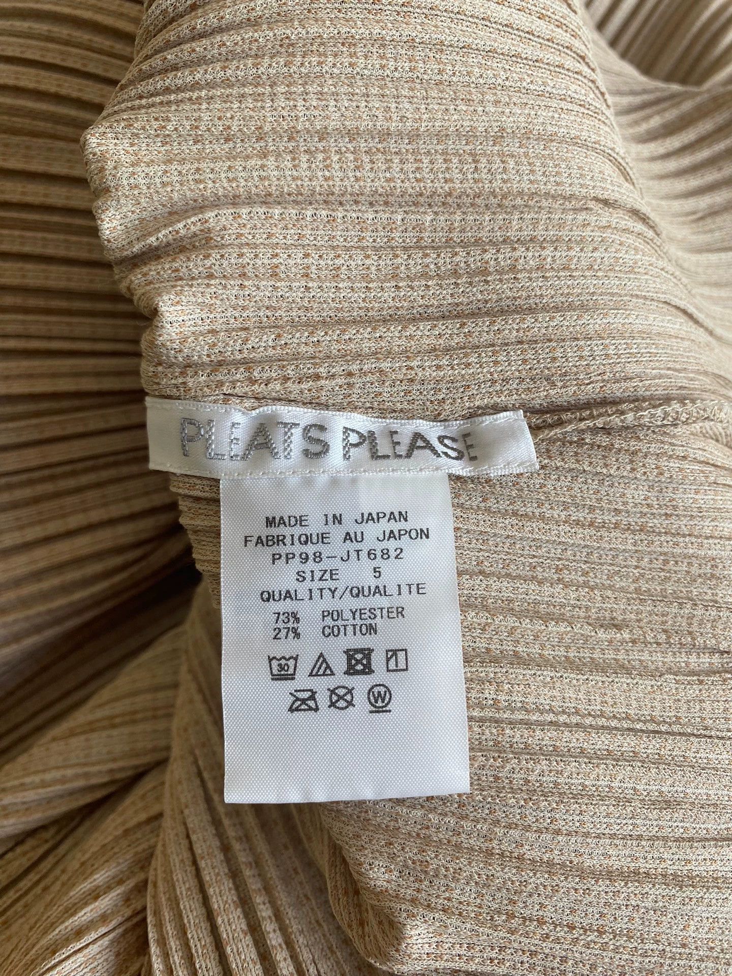 Issey Miyake issey miyake Mixed cotton pleated dress Size US 30 / EU 46 - 3 Thumbnail