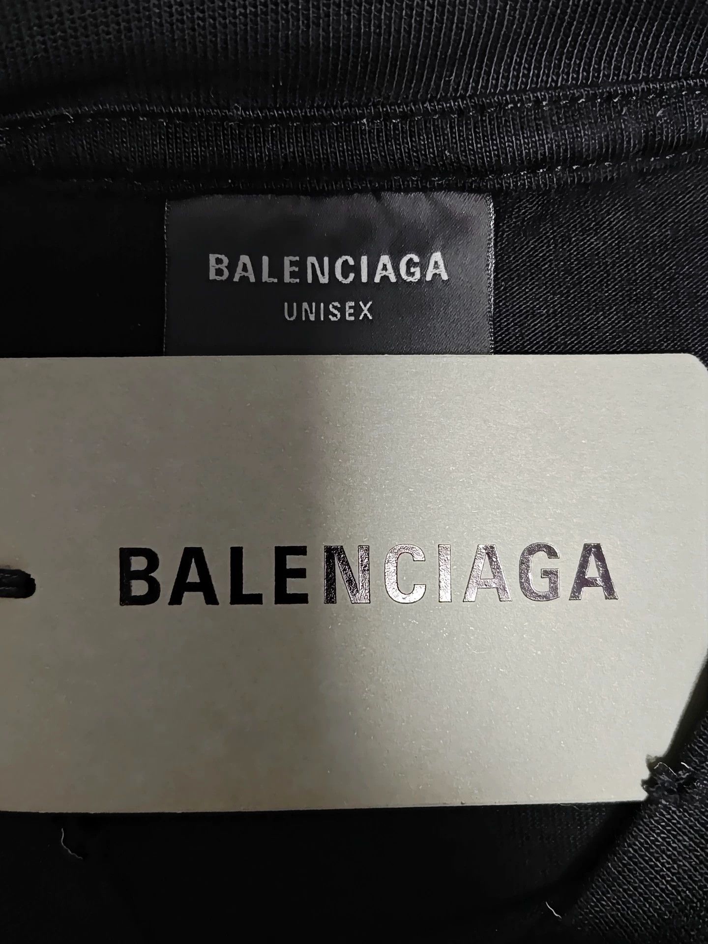 Balenciaga Balenciaga 23fw Inverted Iron Tower Mud Stained Damaged Water Washed Short Sleeve T-shirt Size US S / EU 44-46 / 1 - 5 Thumbnail