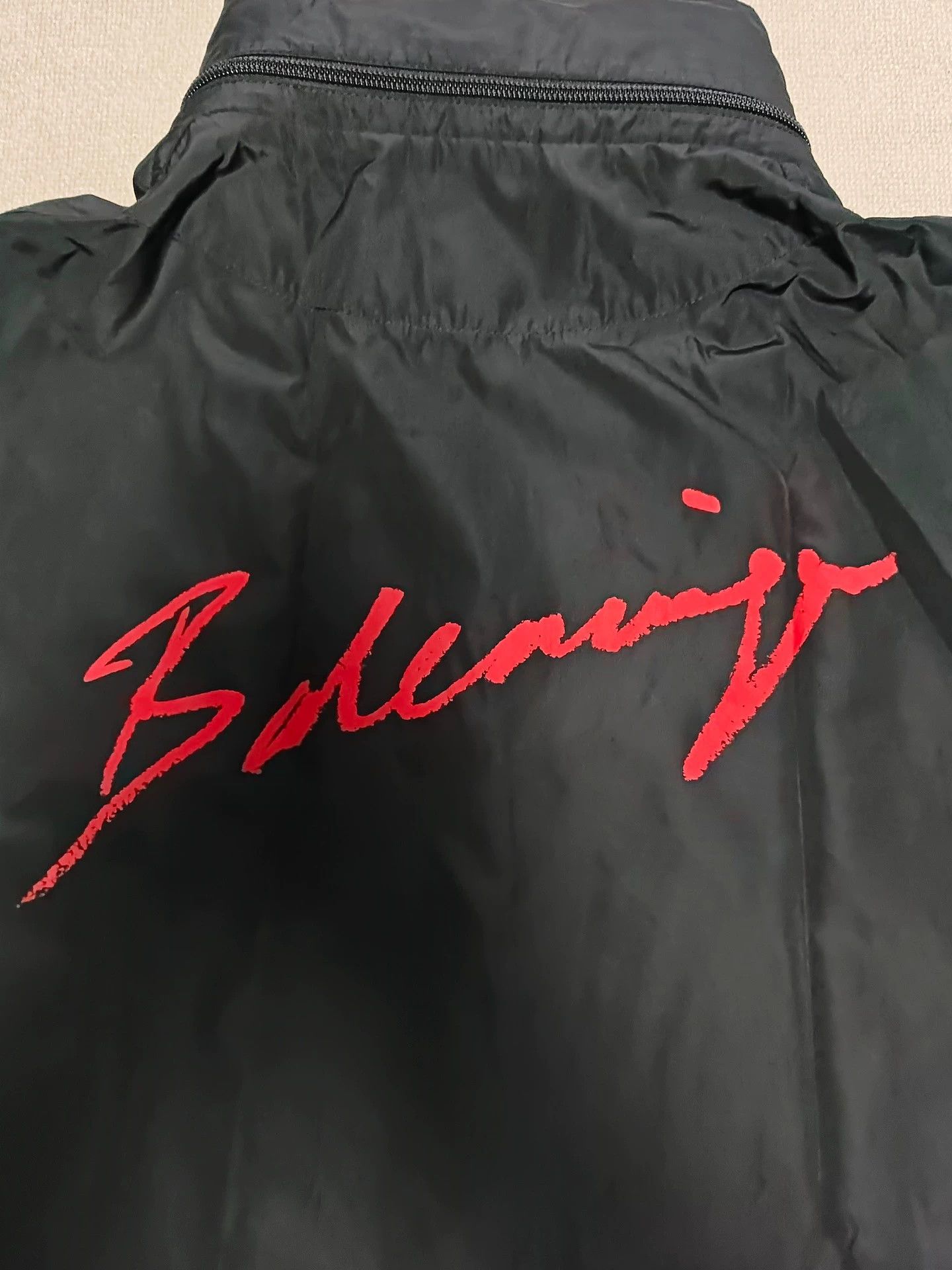 Balenciaga Balenciaga hand-painted logo nylon jacket Size US M / EU 48-50 / 2 - 4 Thumbnail