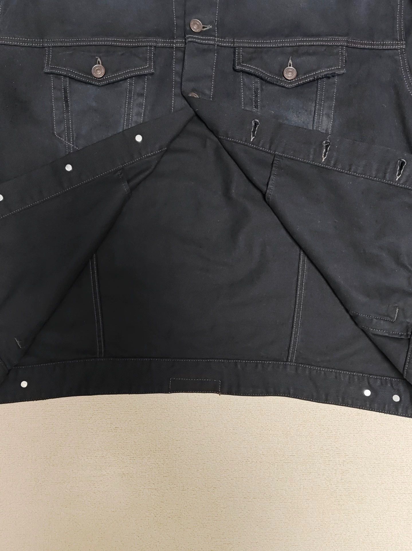 Balenciaga Balenciaga x Adidas 23ss fashion show washed denim jacket Size US M / EU 48-50 / 2 - 3 Thumbnail