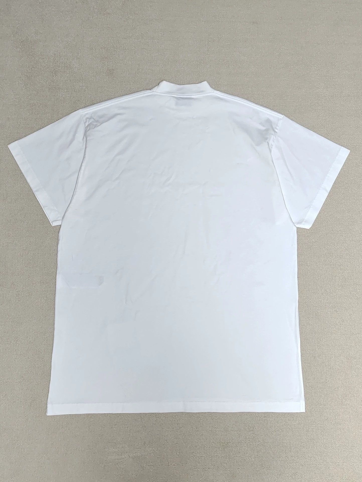 Balenciaga Balenciaga Balenciaga 24ss Spring White Convenience Patch Short Sleeve Size US S / EU 44-46 / 1 - 2 Thumbnail