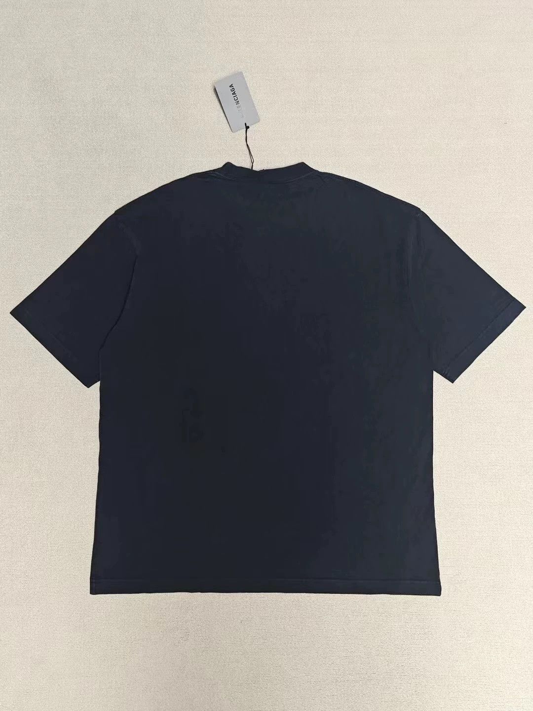 Balenciaga Balenciaga 23ss Black Double B Embroidered Logo Short Sleeve T-shirt Size US S / EU 44-46 / 1 - 2 Thumbnail