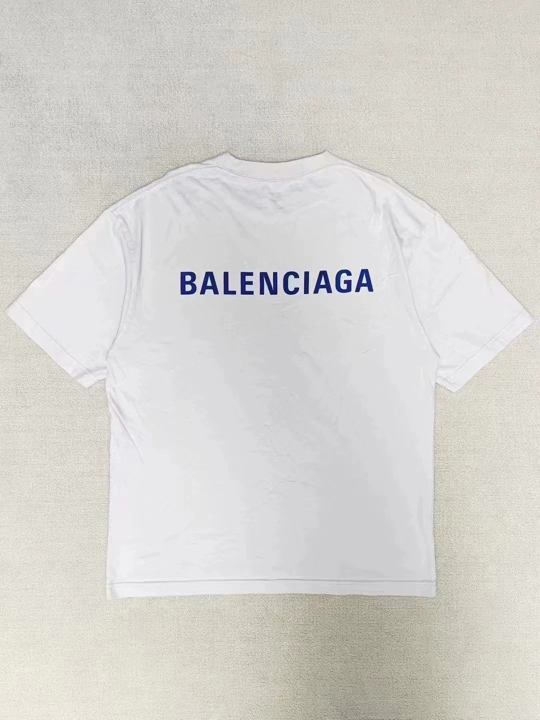 Balenciaga Balenciaga front and back logo printed short sleeved T-shirt Size US XS / EU 42 / 0 - 2 Thumbnail
