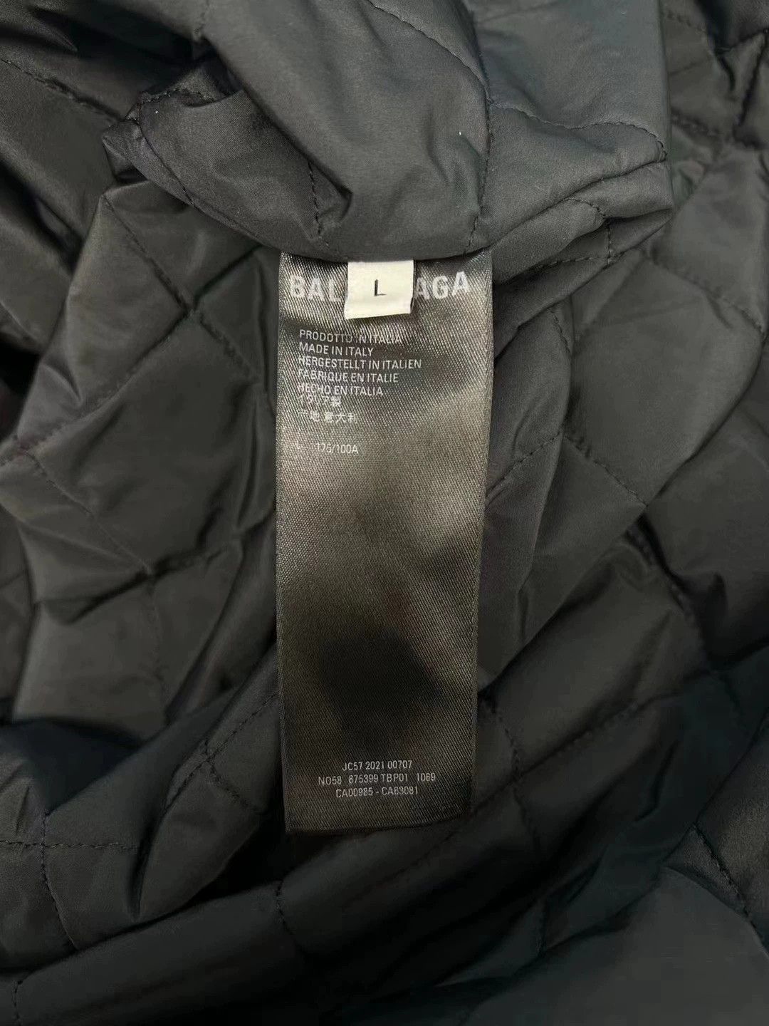 Balenciaga Balenciaga classic hot selling chest small logo embroidered with cotton lining vintage parka coat Size US L / EU 52-54 / 3 - 6 Thumbnail