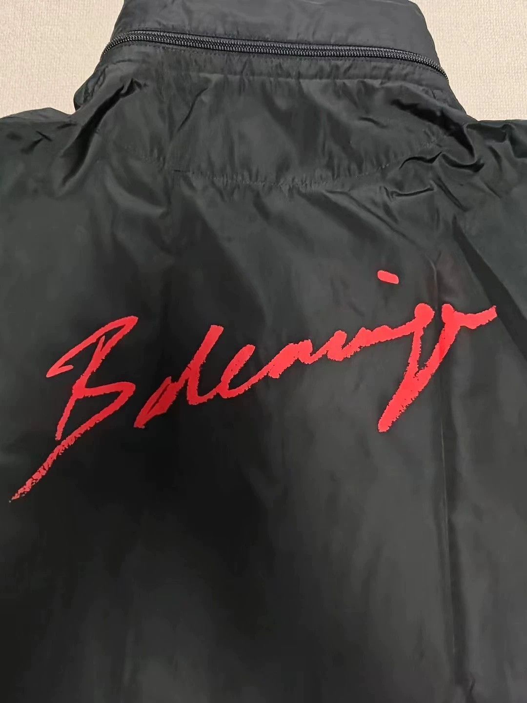 Balenciaga Balenciaga hand-painted logo nylon jacket Size US M / EU 48-50 / 2 - 4 Thumbnail