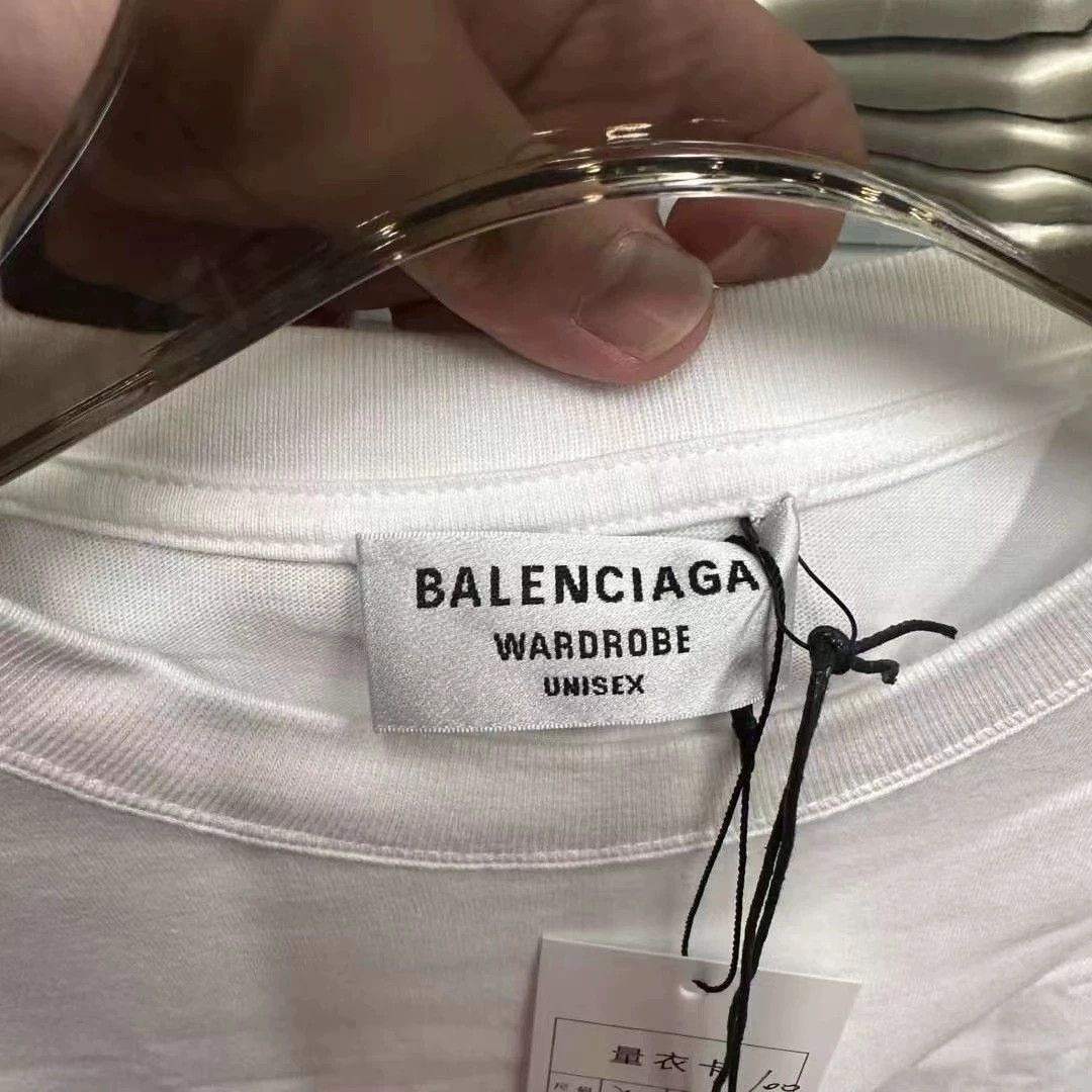 Balenciaga Balenciaga front and back logo short sleeves Size US XS / EU 42 / 0 - 2 Thumbnail