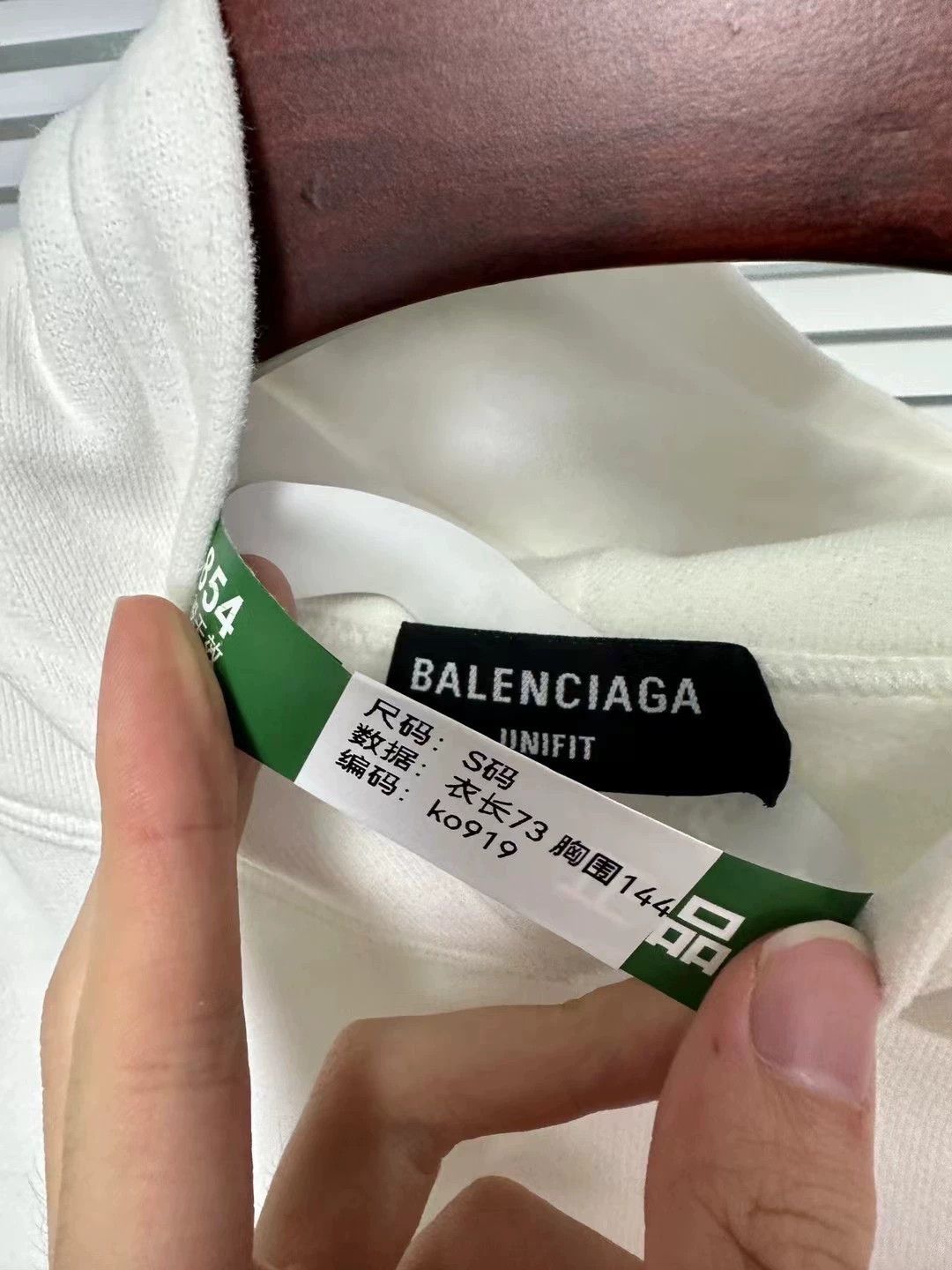 Balenciaga Balenciaga NASA Hoodie Size US S / EU 44-46 / 1 - 3 Thumbnail