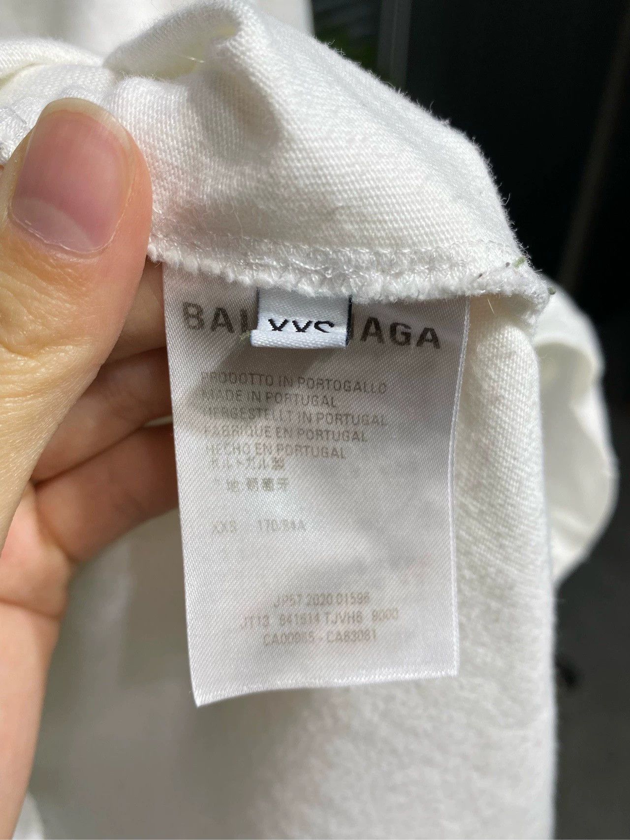 Balenciaga Balenciaga Letter Architecture Printed Round Neck Short Sleeve Size US XXS / EU 40 - 6 Thumbnail
