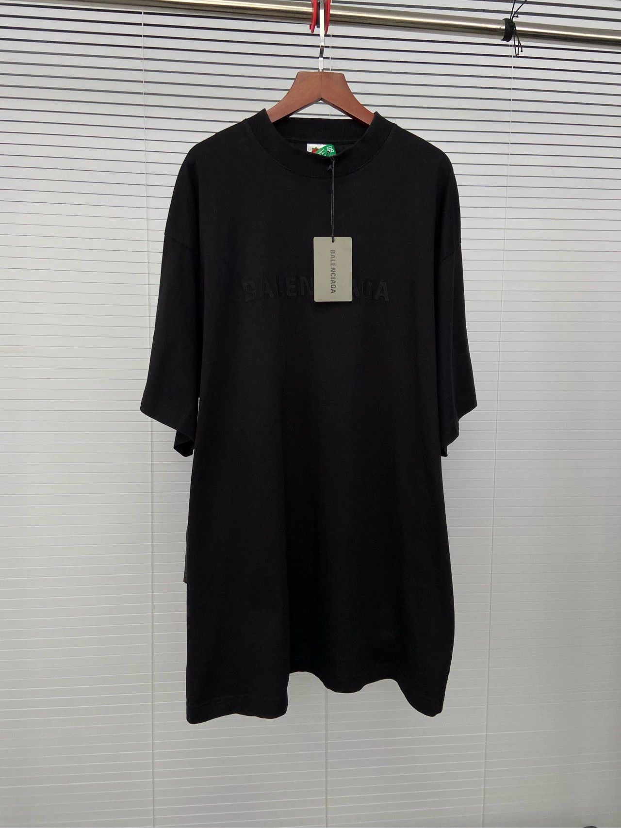 Balenciaga Balenciaga Mirror FW22 Solid Color Letter Printed Round Neck T-shirt Size US S / EU 44-46 / 1 - 3 Thumbnail
