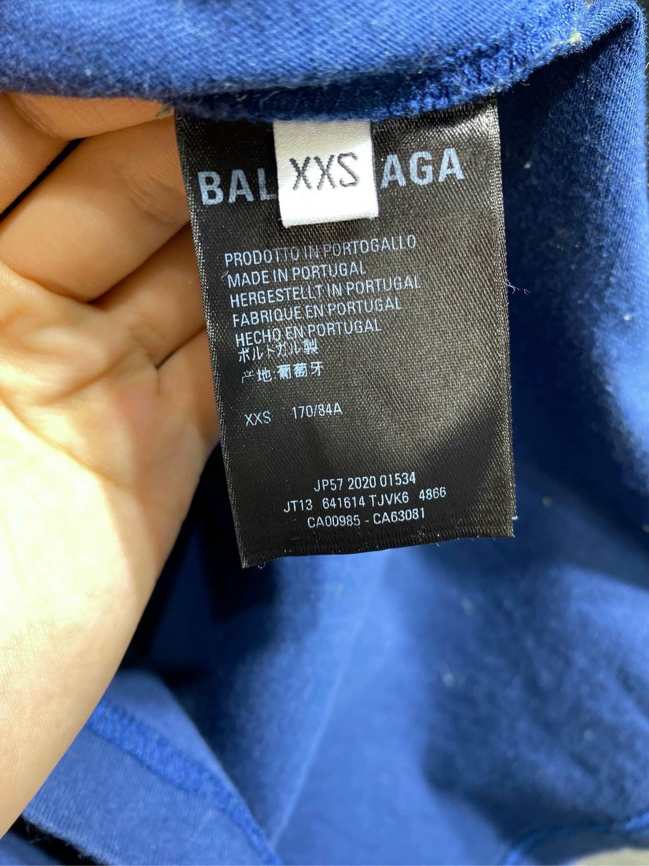 Balenciaga Balenciaga SS21 Marathon Running Pattern Logo Printed Loose Short Sleeve Size US XXS / EU 40 - 6 Thumbnail