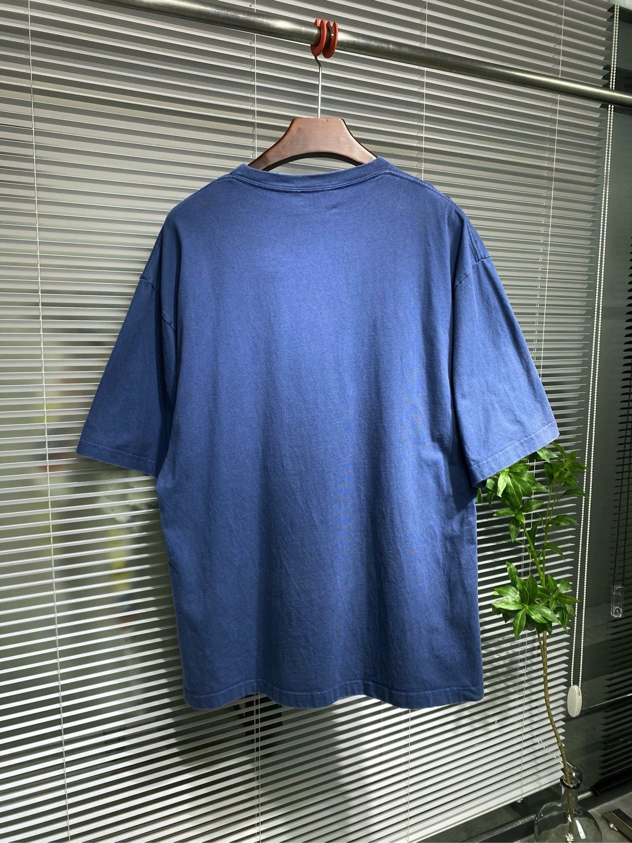 Balenciaga Balenciaga SS21 Marathon Running Pattern Logo Printed Loose Short Sleeve Size US XXS / EU 40 - 2 Thumbnail