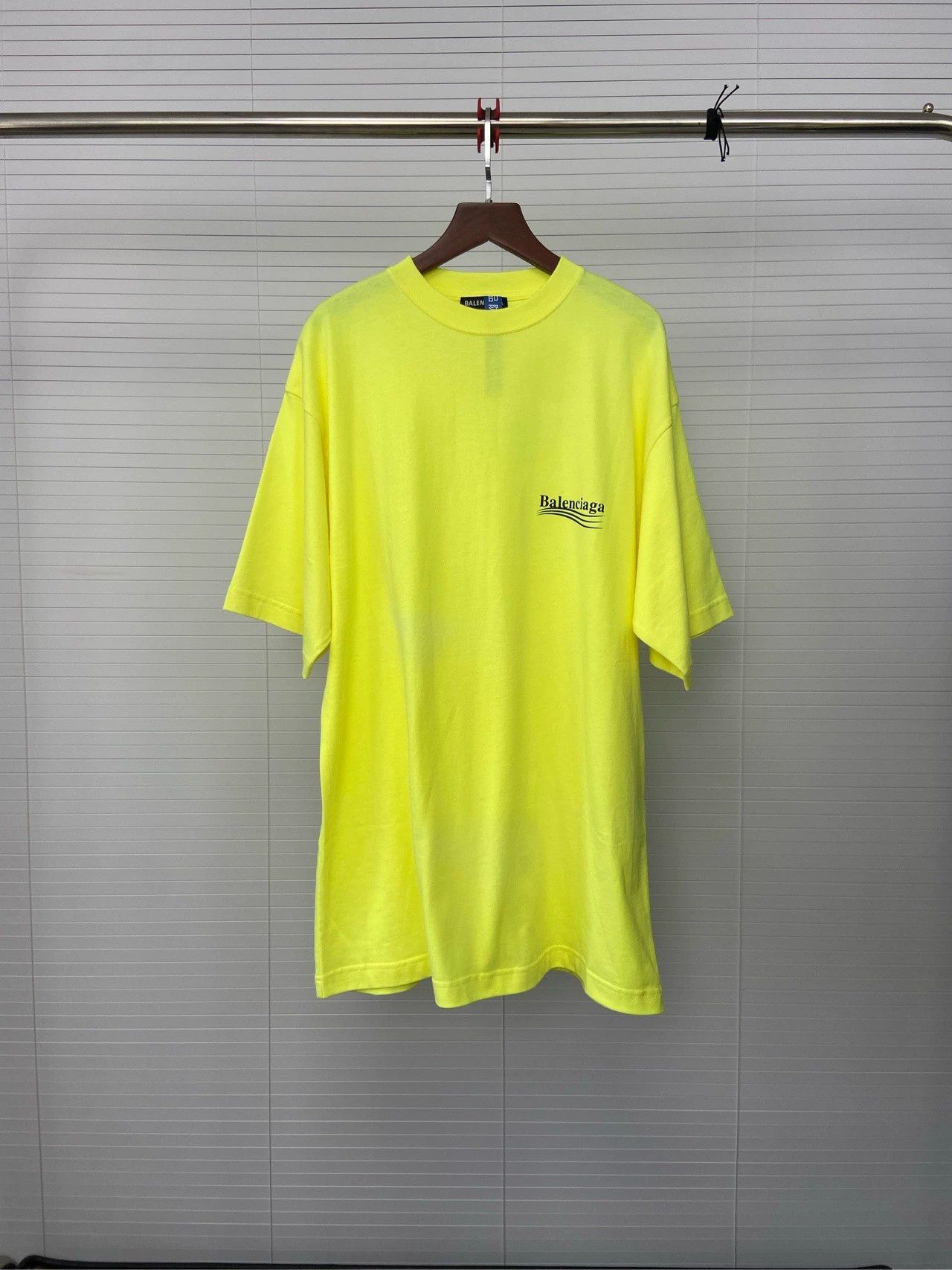 Balenciaga Balenciaga Cola Wave Apple Green Short sleeved T-shirt Size US XXS / EU 40 - 2 Thumbnail
