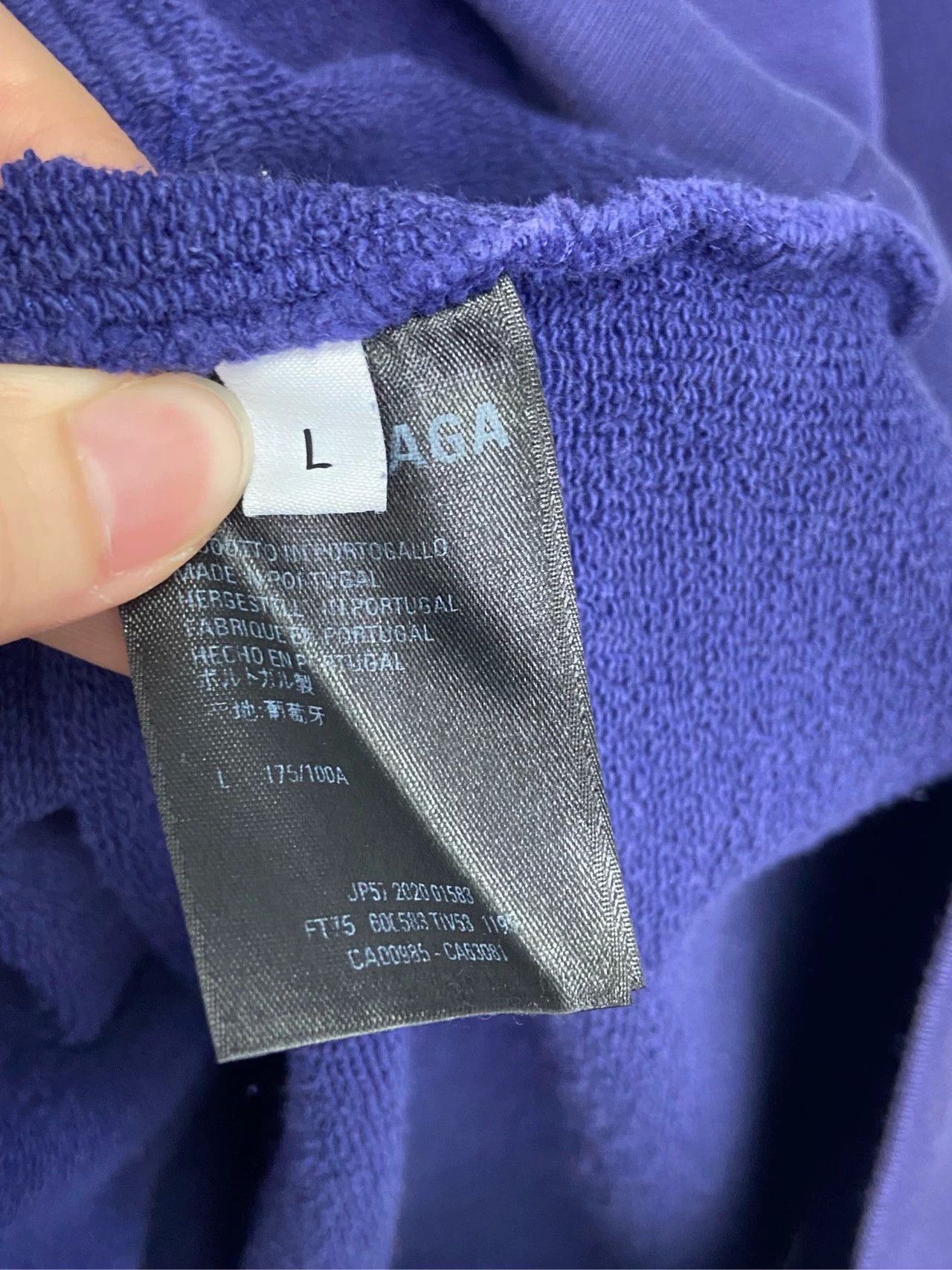 Balenciaga Balenciaga Wave Cola Letter Logo Printed Long Sleeve Hoodie Size US L / EU 52-54 / 3 - 6 Thumbnail