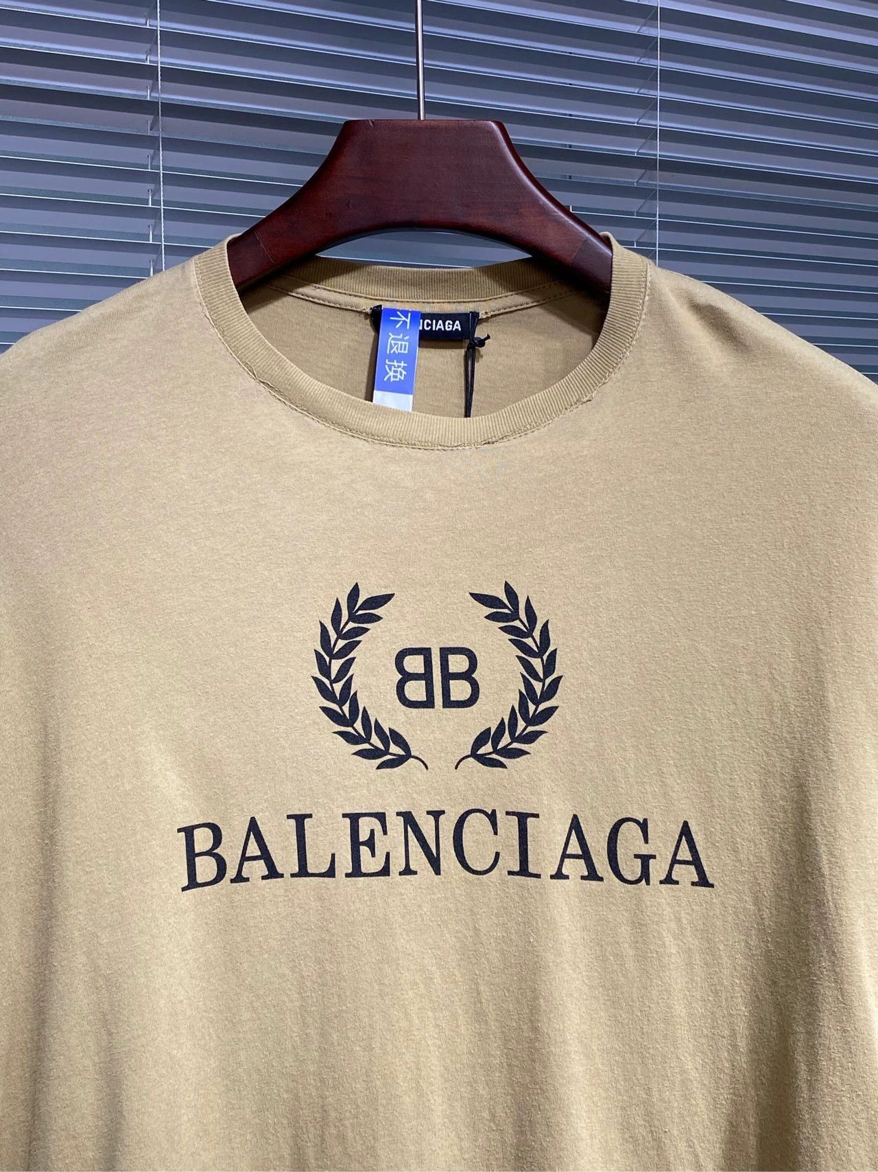 Balenciaga Balenciaga BB pattern wheat ear print short sleeved shirt Size US S / EU 44-46 / 1 - 4 Thumbnail