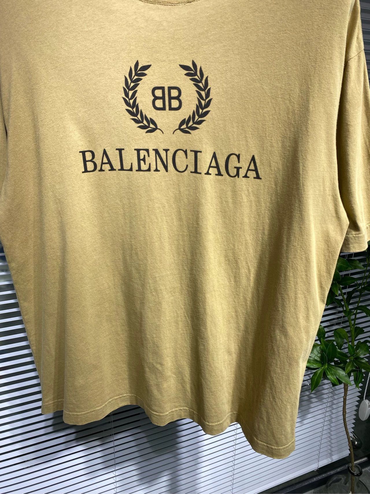 Balenciaga Balenciaga BB pattern wheat ear print short sleeved shirt Size US S / EU 44-46 / 1 - 3 Thumbnail