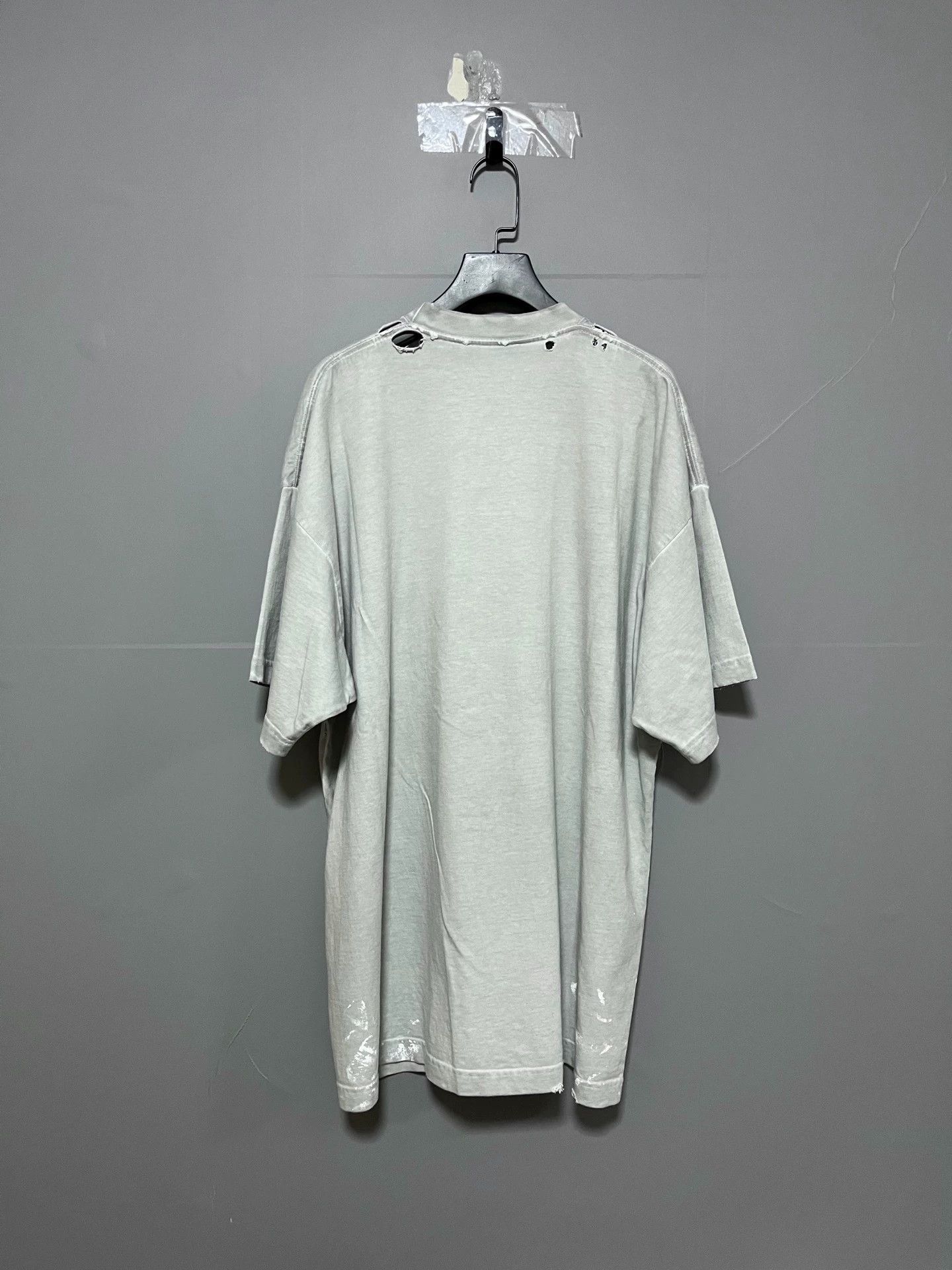 Balenciaga Balenciaga destroys lightning rock logo short sleeves Size US S / EU 44-46 / 1 - 2 Thumbnail