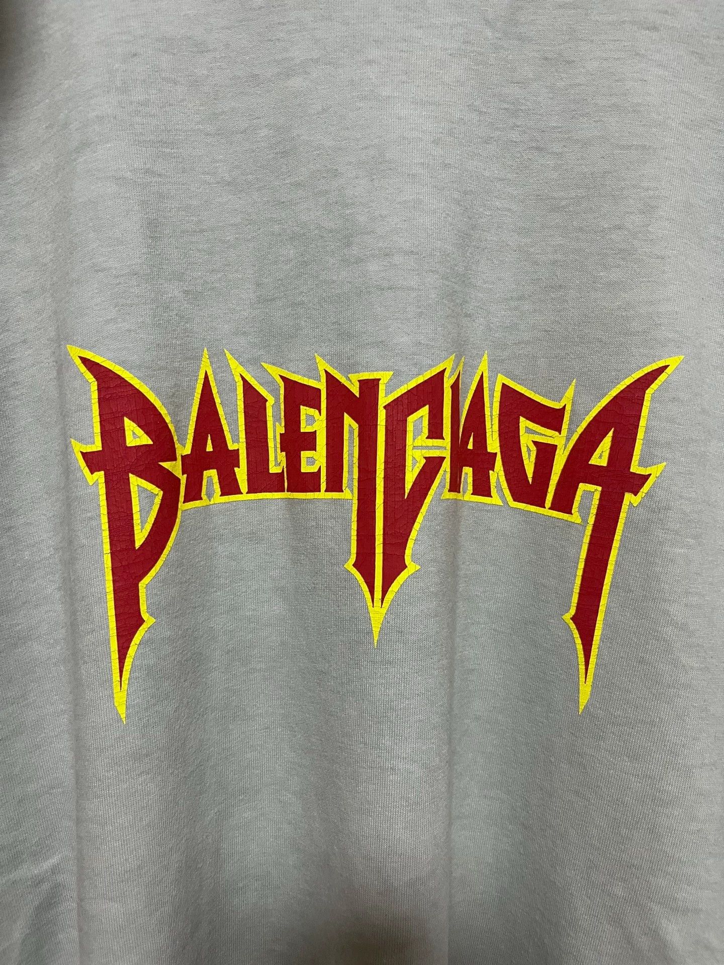 Balenciaga Balenciaga destroys lightning rock logo short sleeves Size US S / EU 44-46 / 1 - 3 Thumbnail