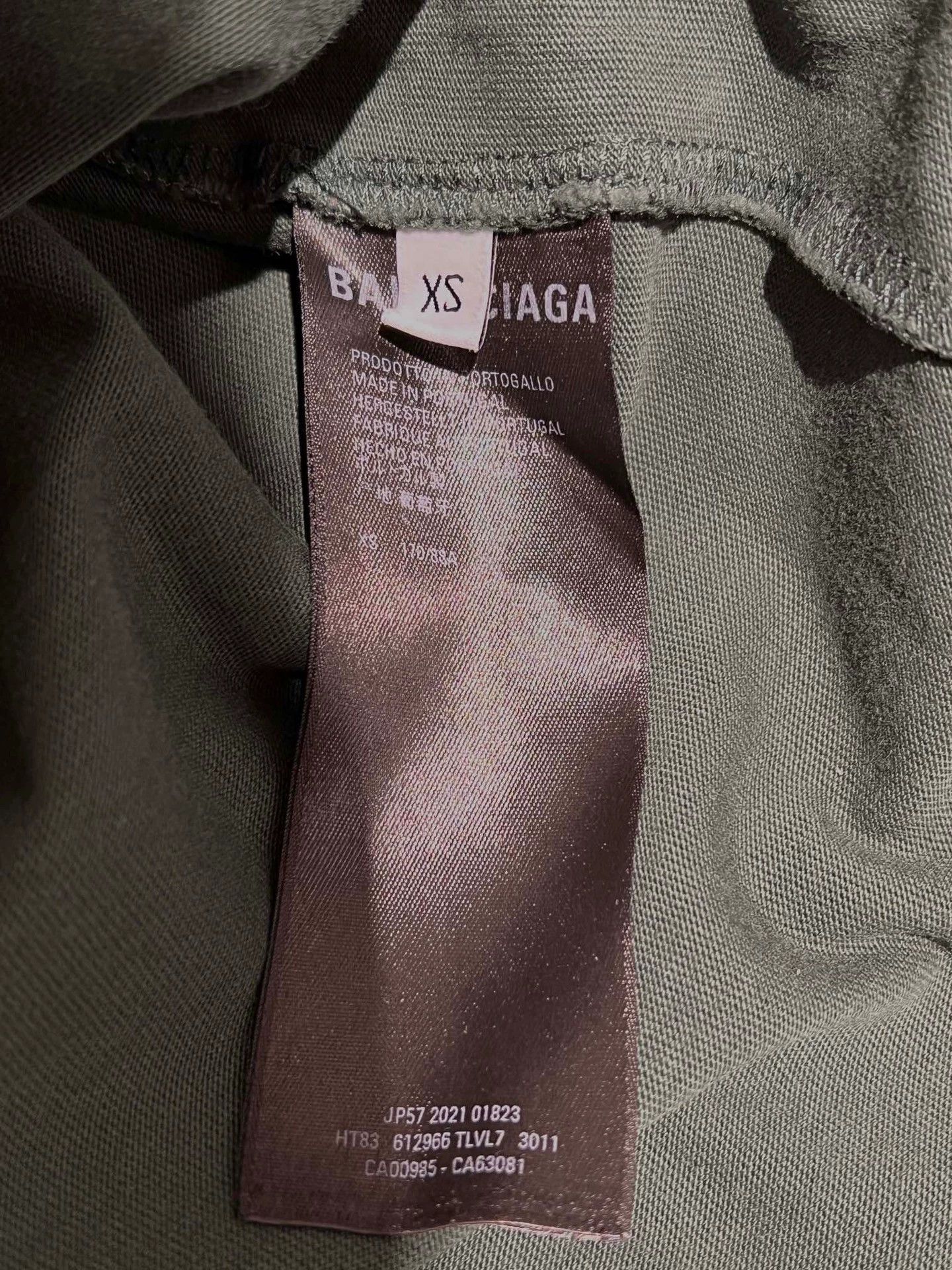 Balenciaga Balenciaga Green T-shirt Size US XS / EU 42 / 0 - 4 Thumbnail