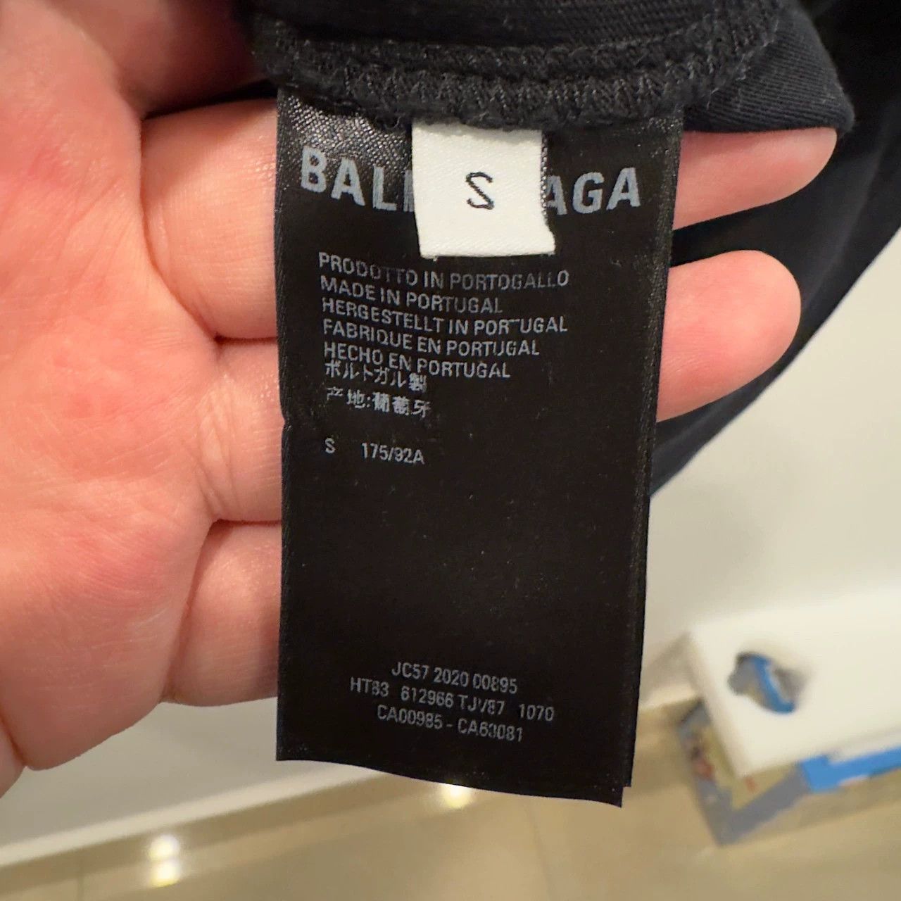 Balenciaga Balenciaga Double B Embroidered Short Sleeve Size US S / EU 44-46 / 1 - 3 Thumbnail