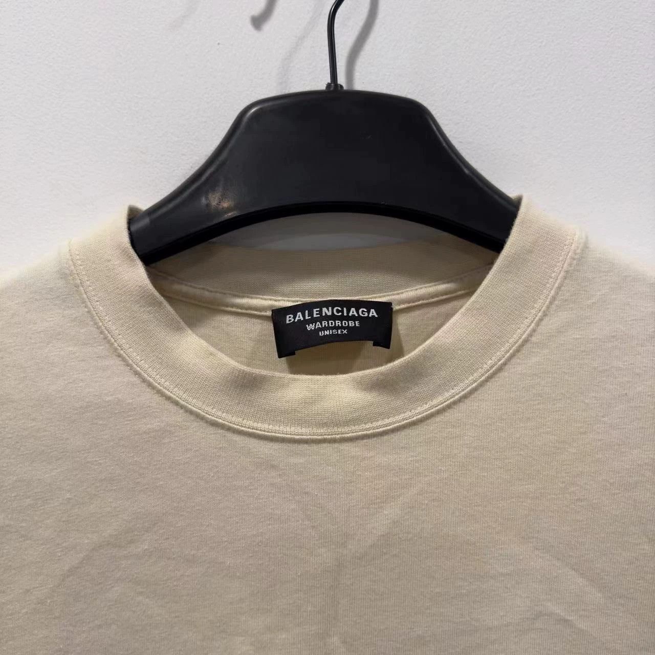 Balenciaga Balenciaga milk white embroidered short sleeved shirt Size US XS / EU 42 / 0 - 3 Thumbnail