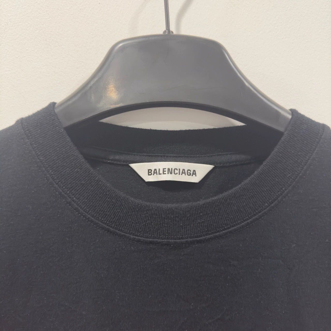 Balenciaga Balenciaga Black Seven Nation Language Short Sleeve Size US XS / EU 42 / 0 - 3 Thumbnail