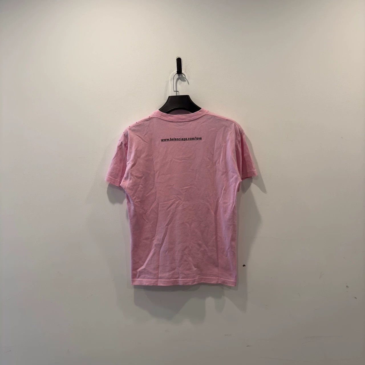 Balenciaga Balenciaga Pink Valentine's Day Limited Short Sleeves Size US XS / EU 42 / 0 - 2 Thumbnail