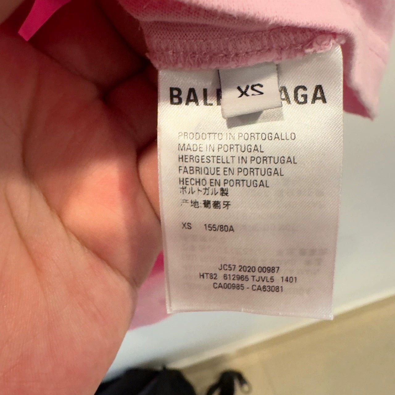 Balenciaga Balenciaga Pink Valentine's Day Limited Short Sleeves Size US XS / EU 42 / 0 - 4 Thumbnail