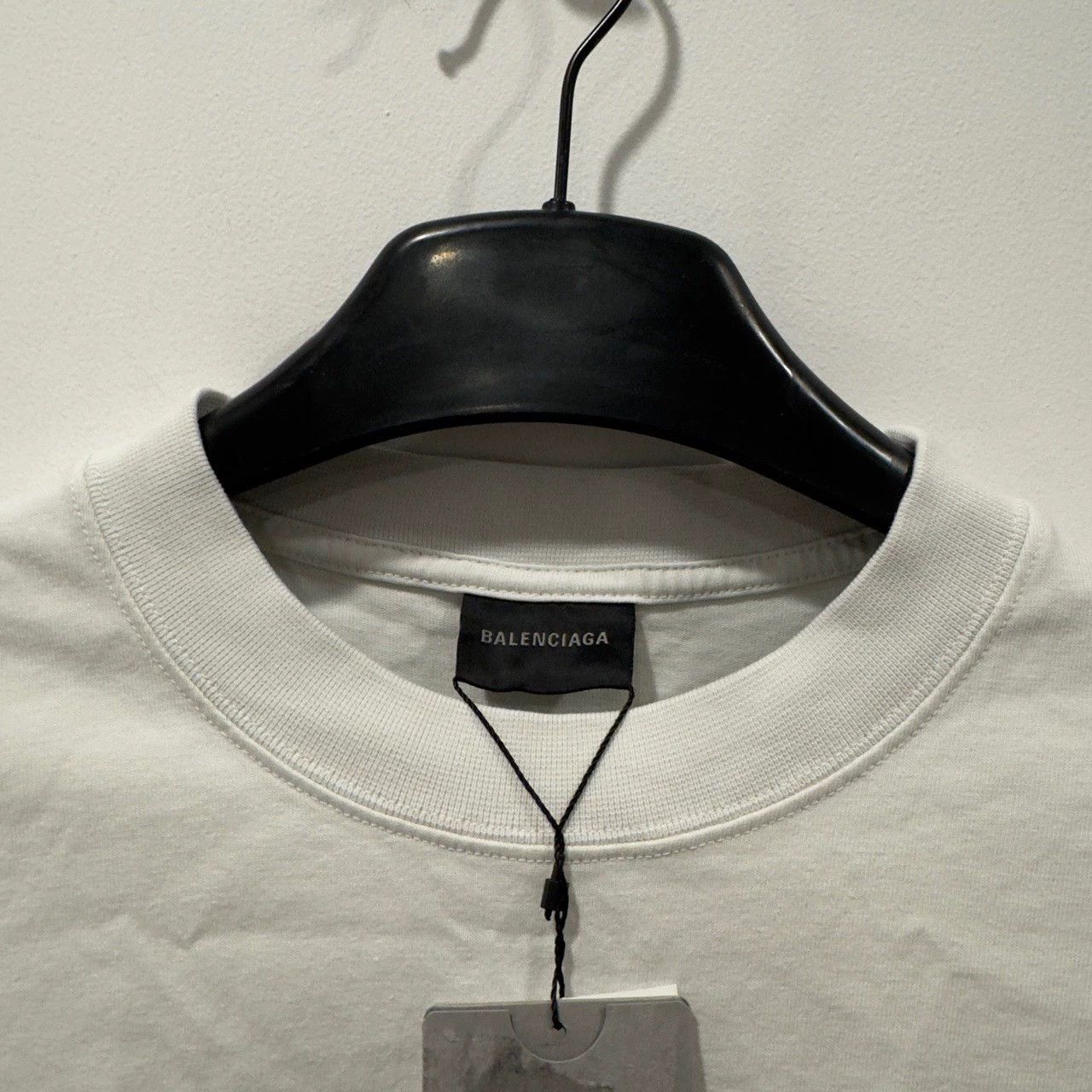Balenciaga Balenciaga Blurred Logo Short Sleeve Size US S / EU 44-46 / 1 - 3 Thumbnail