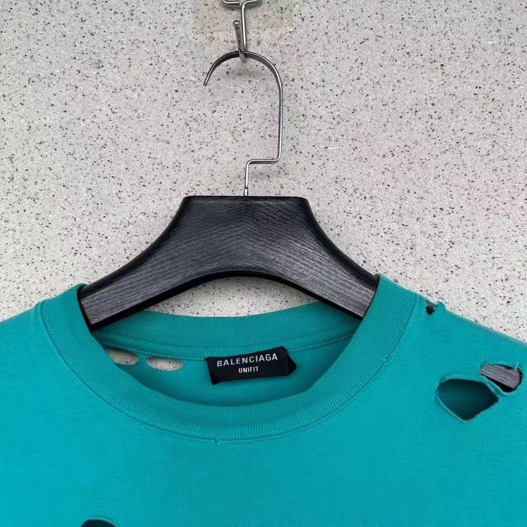 Balenciaga Balenciaga perforated short sleeved shirt Size US XS / EU 42 / 0 - 2 Thumbnail