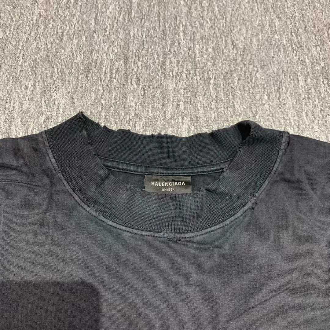 Balenciaga Balenciaga Black Tape Short Sleeve Size US XXL / EU 58 / 5 - 4 Thumbnail
