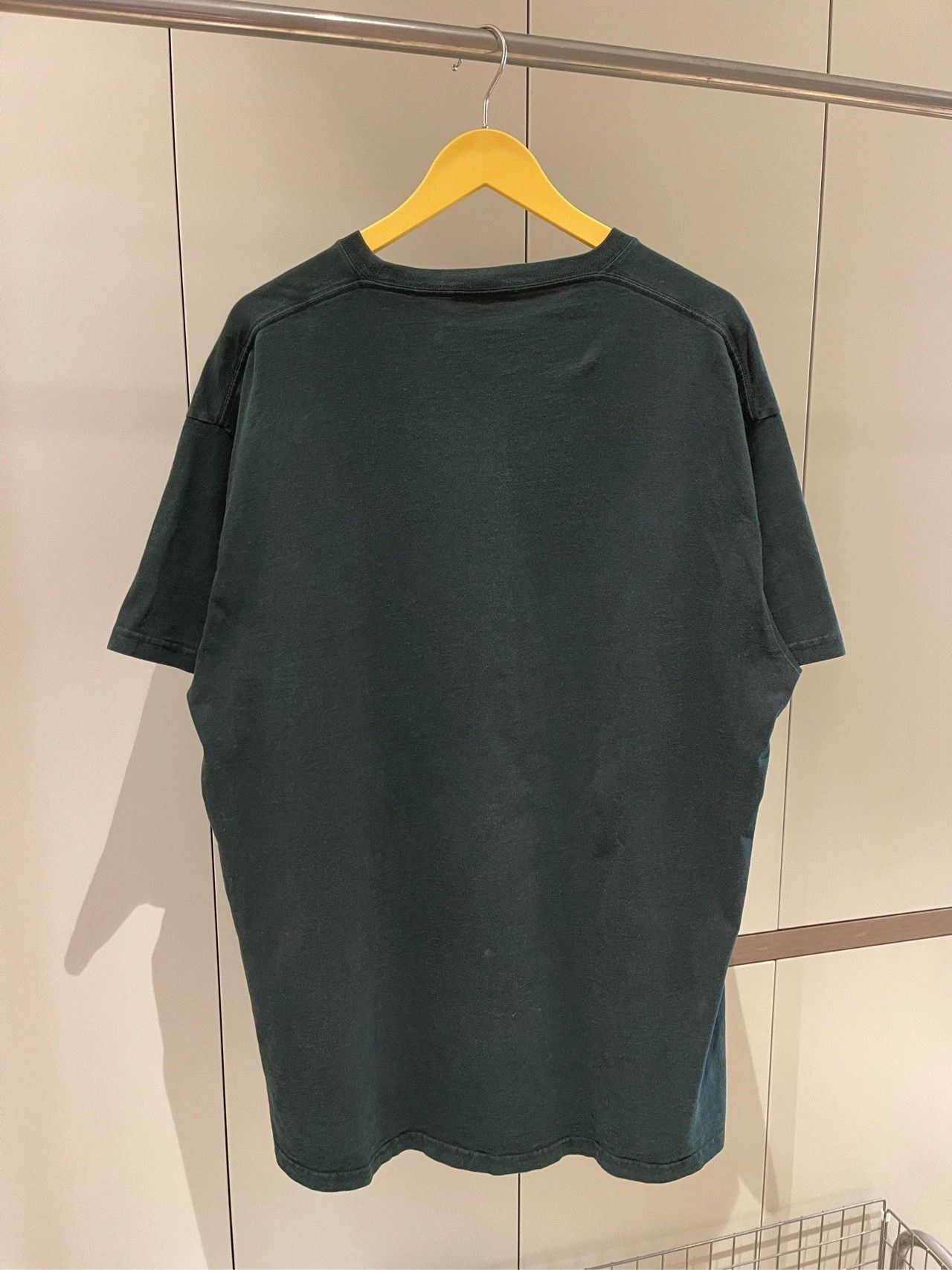 Balenciaga Balenciaga dark green small logo round neck short sleeved T-shirt Size US S / EU 44-46 / 1 - 4 Thumbnail