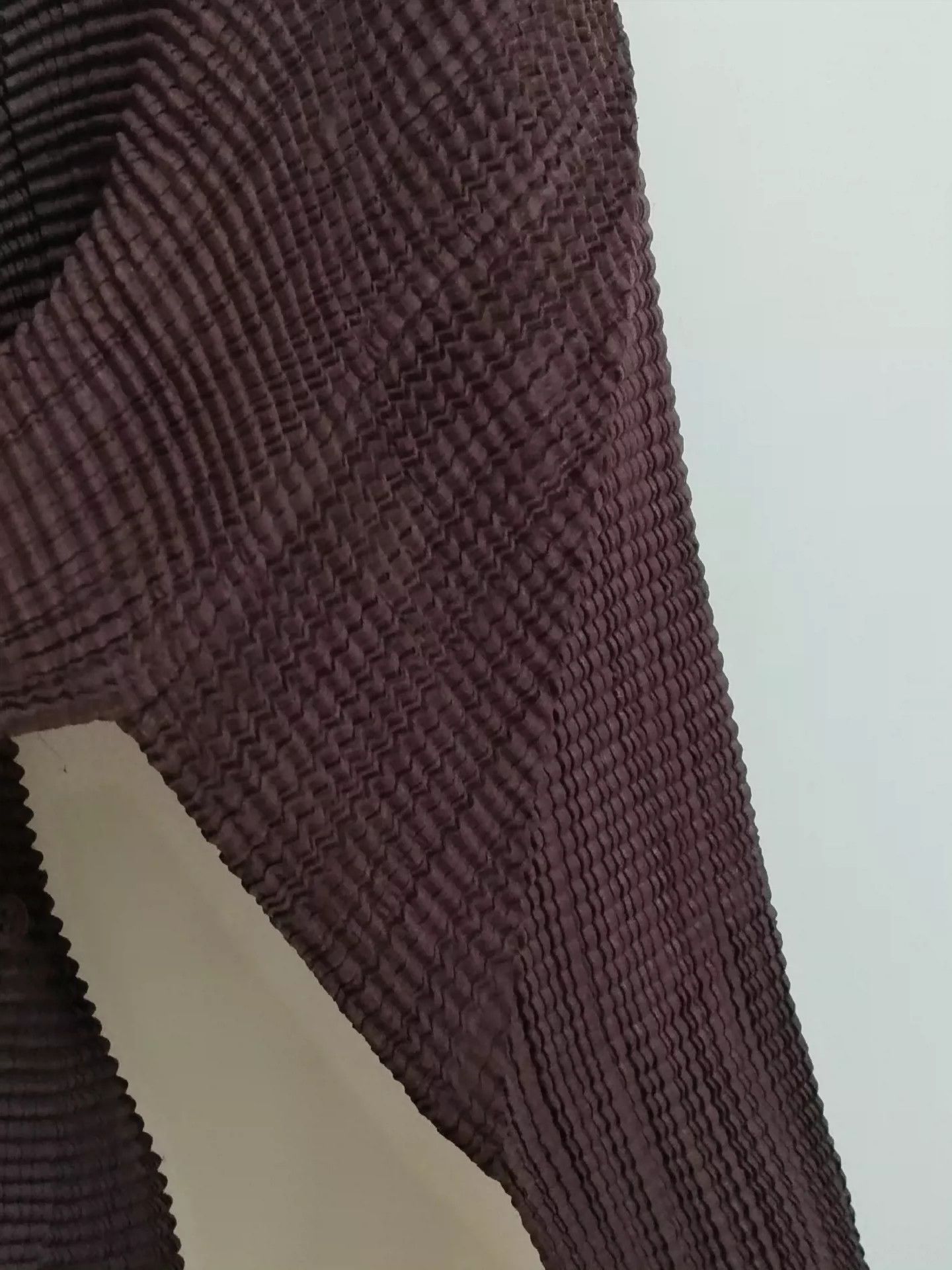 Issey Miyake issey miyake Brown pleated long sleeved shirt Size US M / EU 48-50 / 2 - 5 Thumbnail