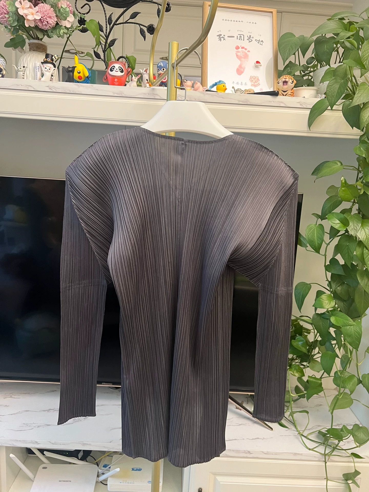 Issey Miyake issey miyake Middle aged right angled dark gray jacket Size US M / EU 48-50 / 2 - 4 Thumbnail