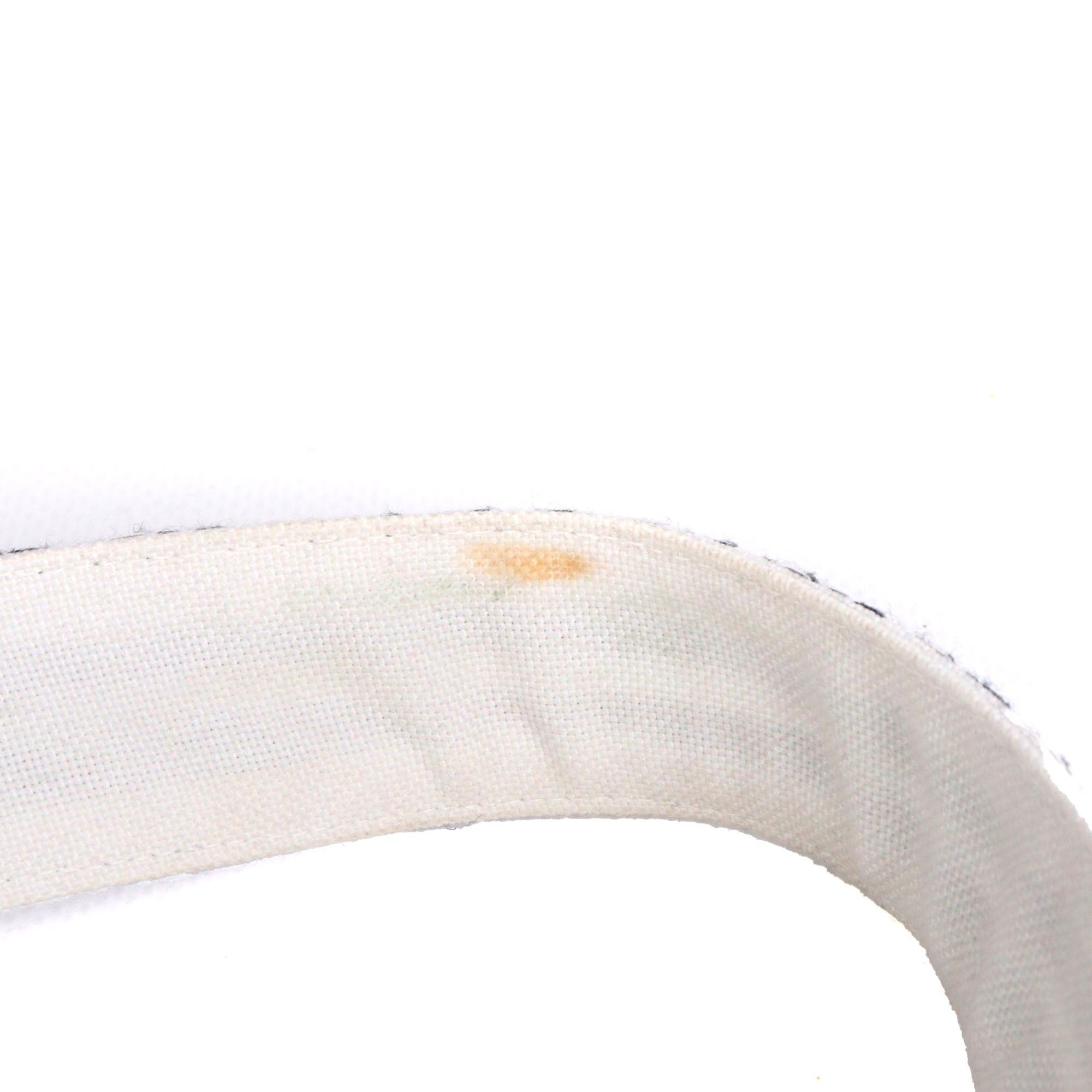 Dior DIOR - Dior Dior tote bag in white cotton Size ONE SIZE - 8 Thumbnail