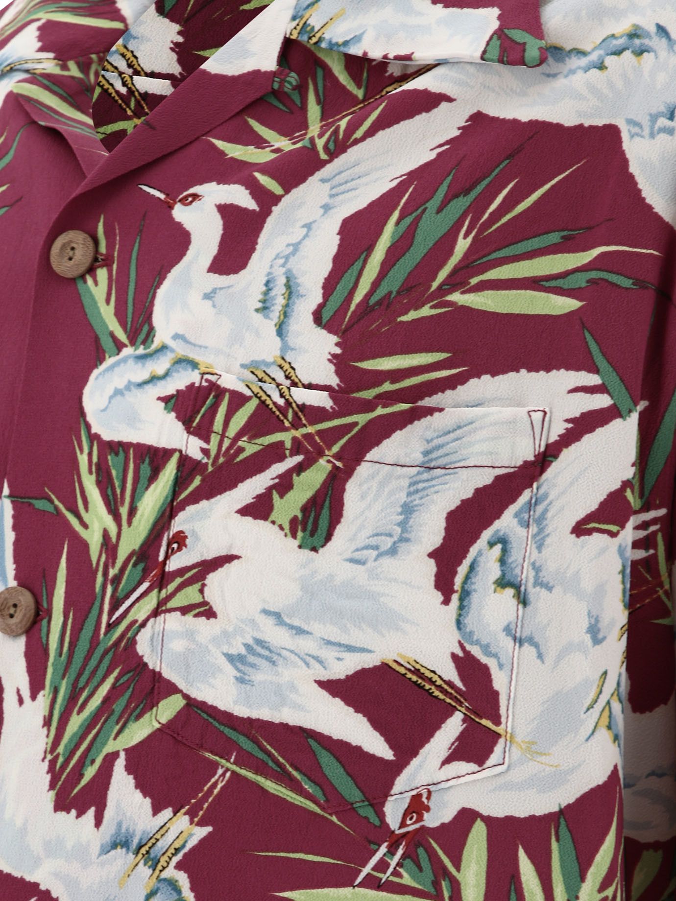 Sun Surf White Egret Shirt Size US M / EU 48-50 / 2 - 4 Thumbnail