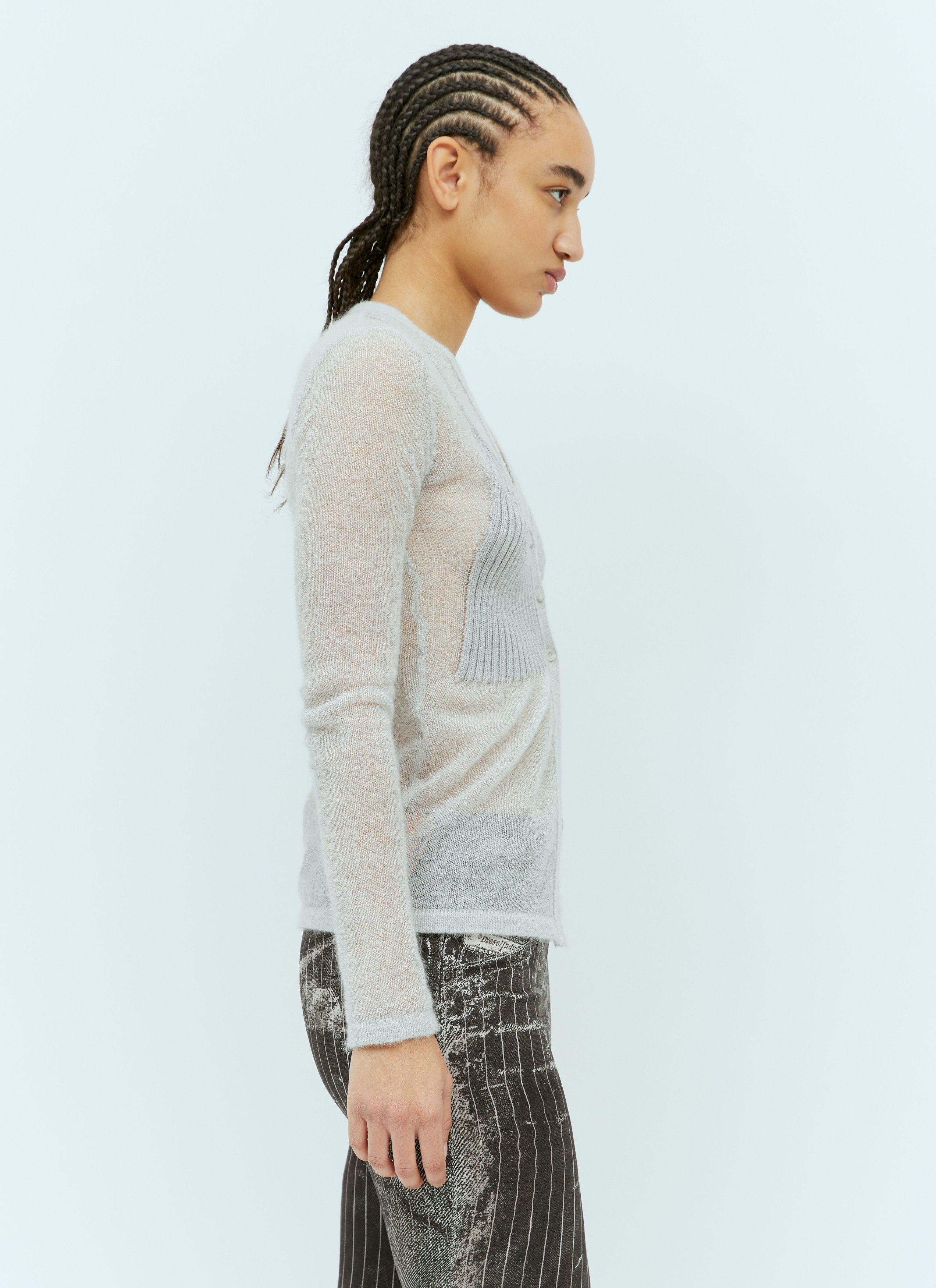 Diesel M-Arina Lightweight Knit Cardigan Size S / US 4 / IT 40 - 2 Thumbnail