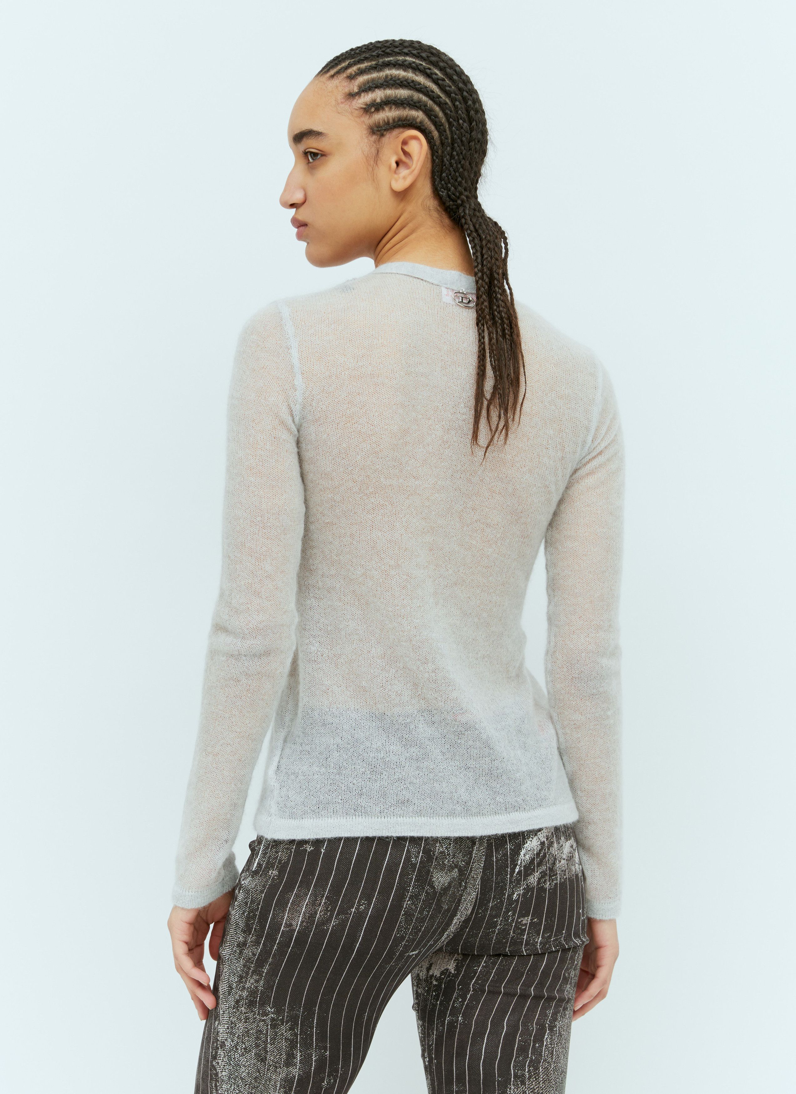 Diesel M-Arina Lightweight Knit Cardigan Size S / US 4 / IT 40 - 4 Thumbnail