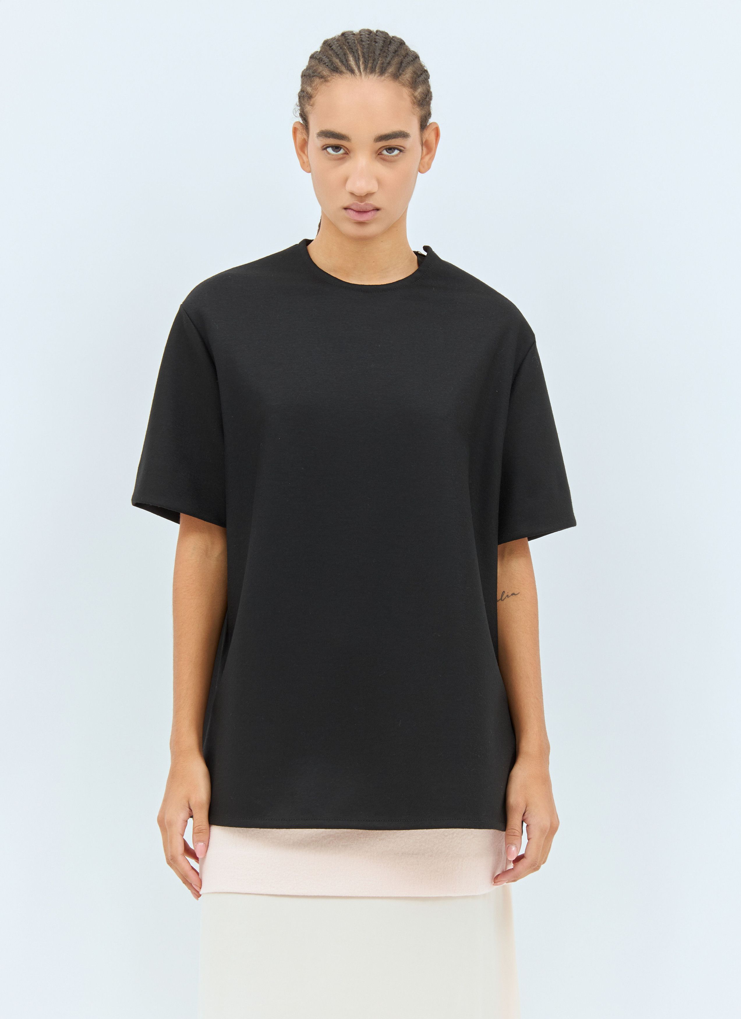 Jil Sander Zip Embellished T-Shirt Size XS / US 0-2 / IT 36-38 - 4 Thumbnail