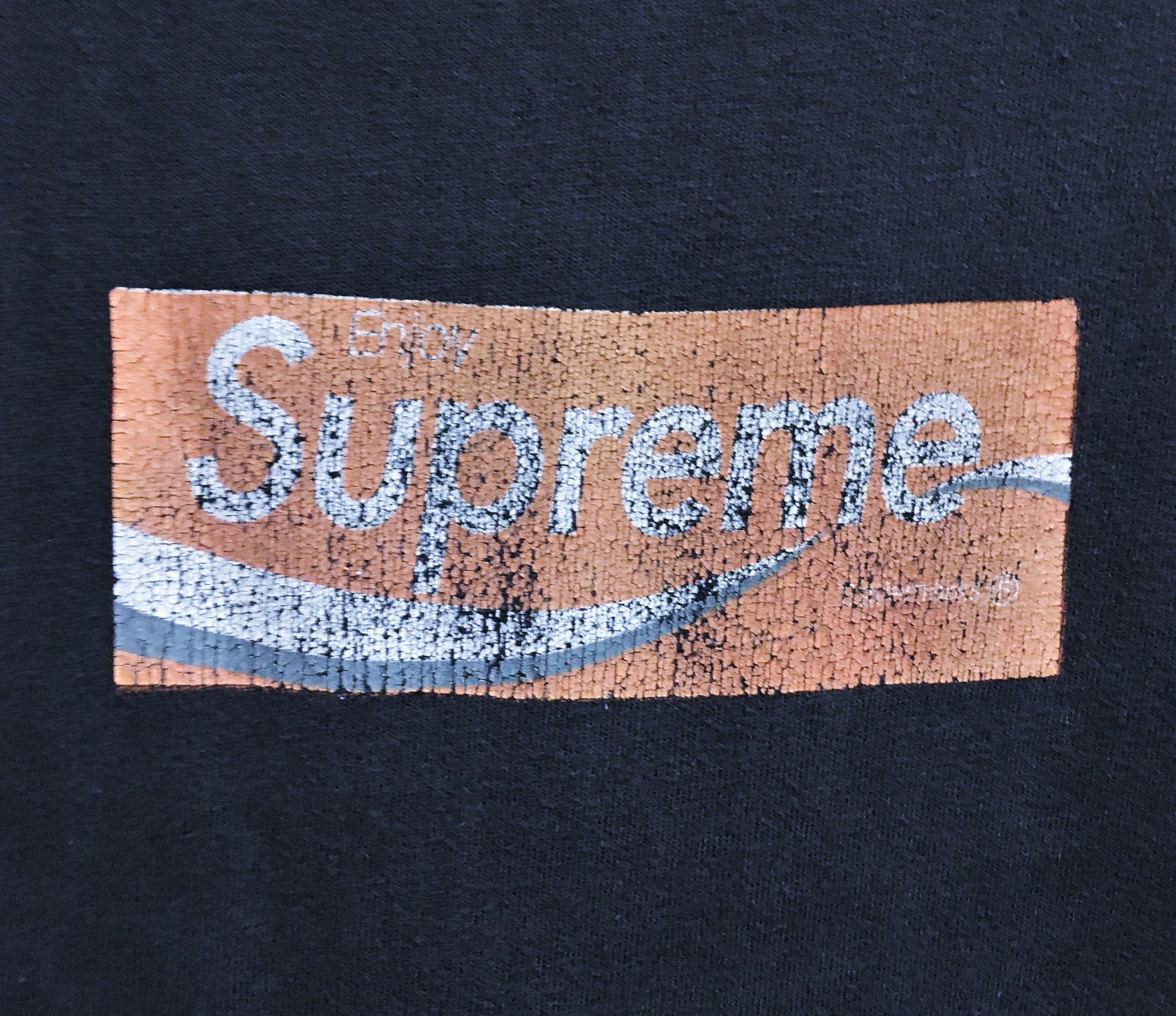 Supreme Og 90s Supreme Coke Coca Cola Box Logo t-shirt | Grailed