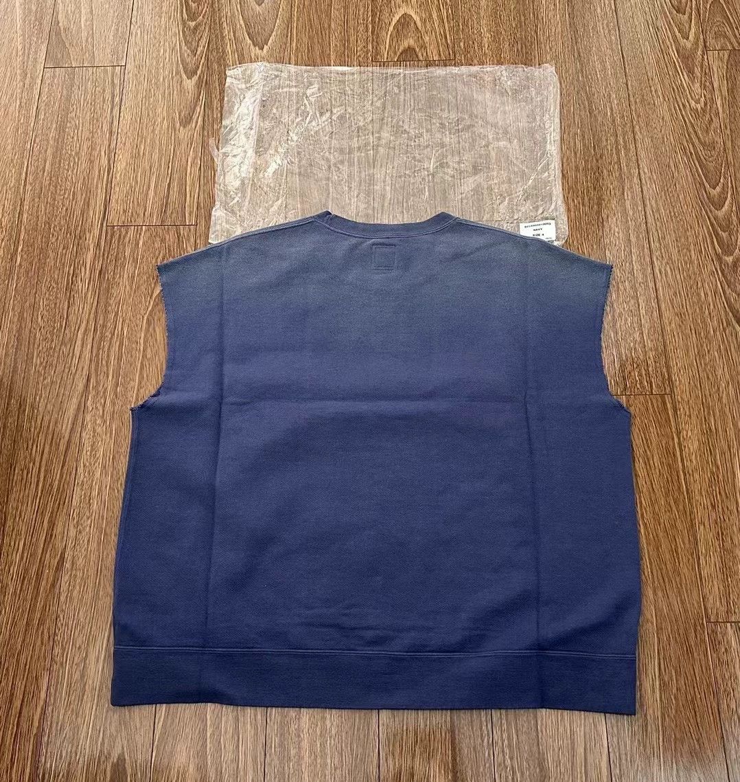 Visvim Visvim Broken dyeing to make old sleeveless round neck sweater with waistcoat. Size US XL / EU 56 / 4 - 2 Thumbnail