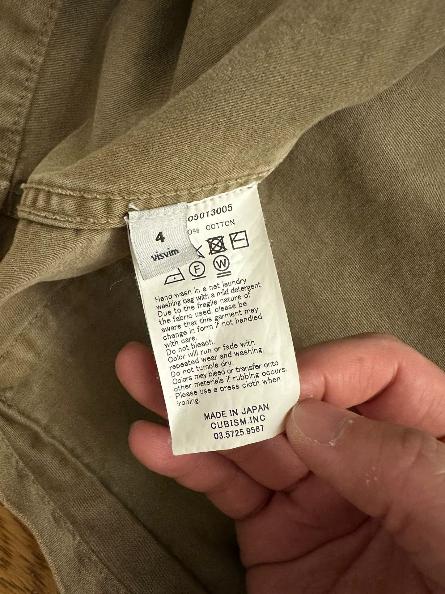 Visvim Visvim Fuzi four-bag jacket Size US XL / EU 56 / 4 - 7 Thumbnail