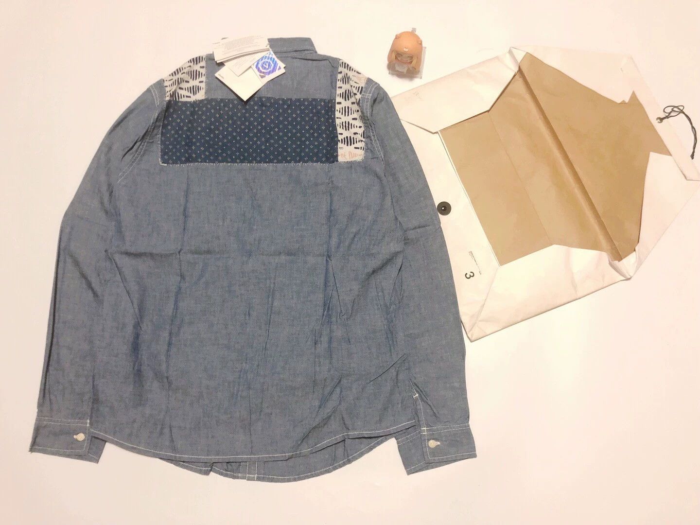Visvim Visvim Sashiko Japanese ancient cloth stitching vintage shirt Size US L / EU 52-54 / 3 - 2 Thumbnail