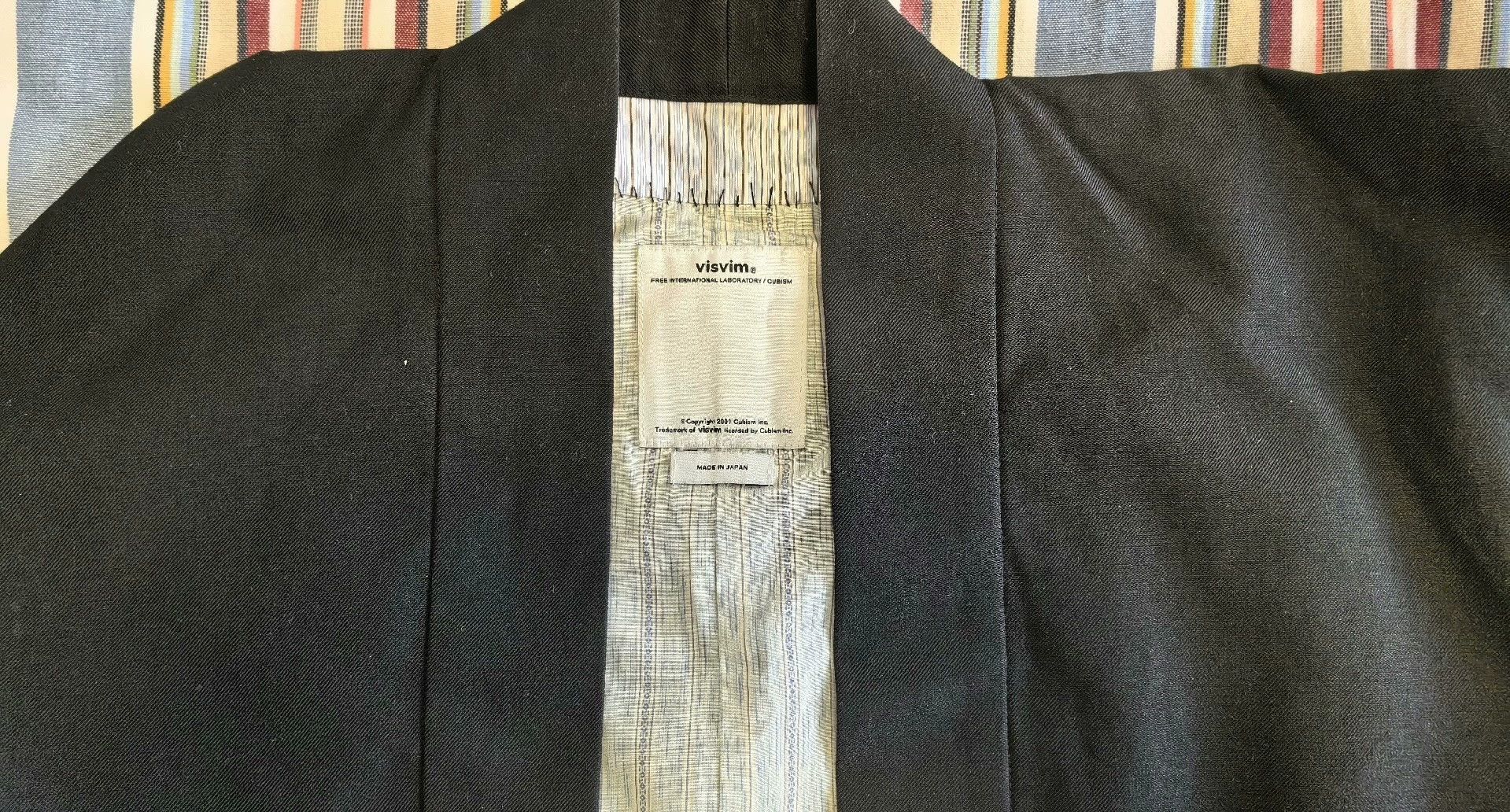 Visvim Visvim Wool blended cotton-padded jacket robe Size US S / EU 44-46 / 1 - 2 Thumbnail