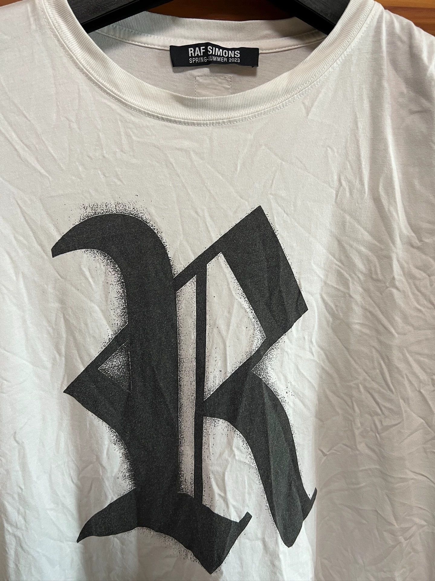 Raf Simons Raf Simons "r" logo short sleeves Size US XL / EU 56 / 4 - 3 Thumbnail