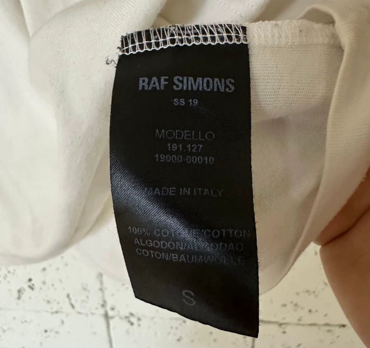 Raf Simons Raf Simons short sleeves Size US S / EU 44-46 / 1 - 4 Thumbnail